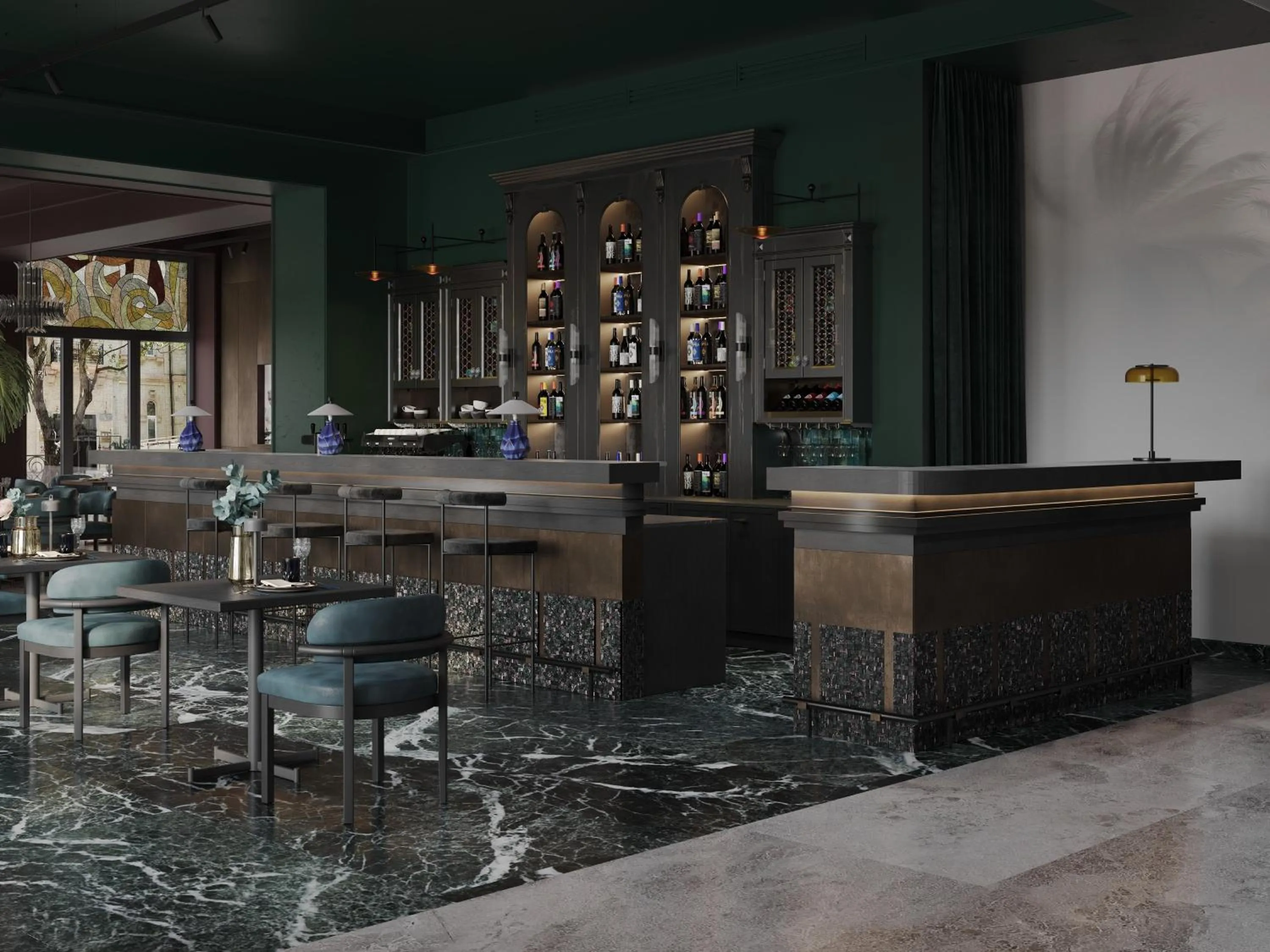 Lounge or bar in Hotel Indigo Batumi - Old Town by IHG