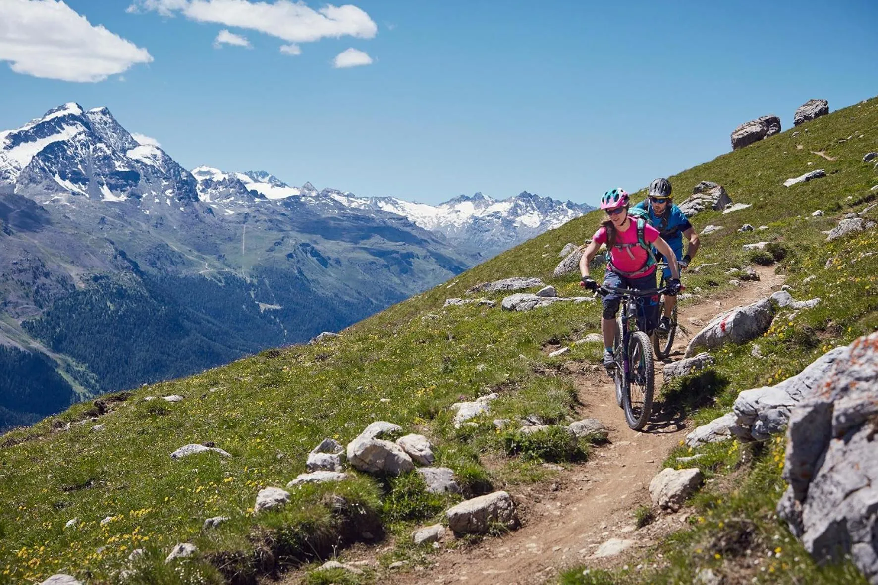 Cycling in Bever Lodge