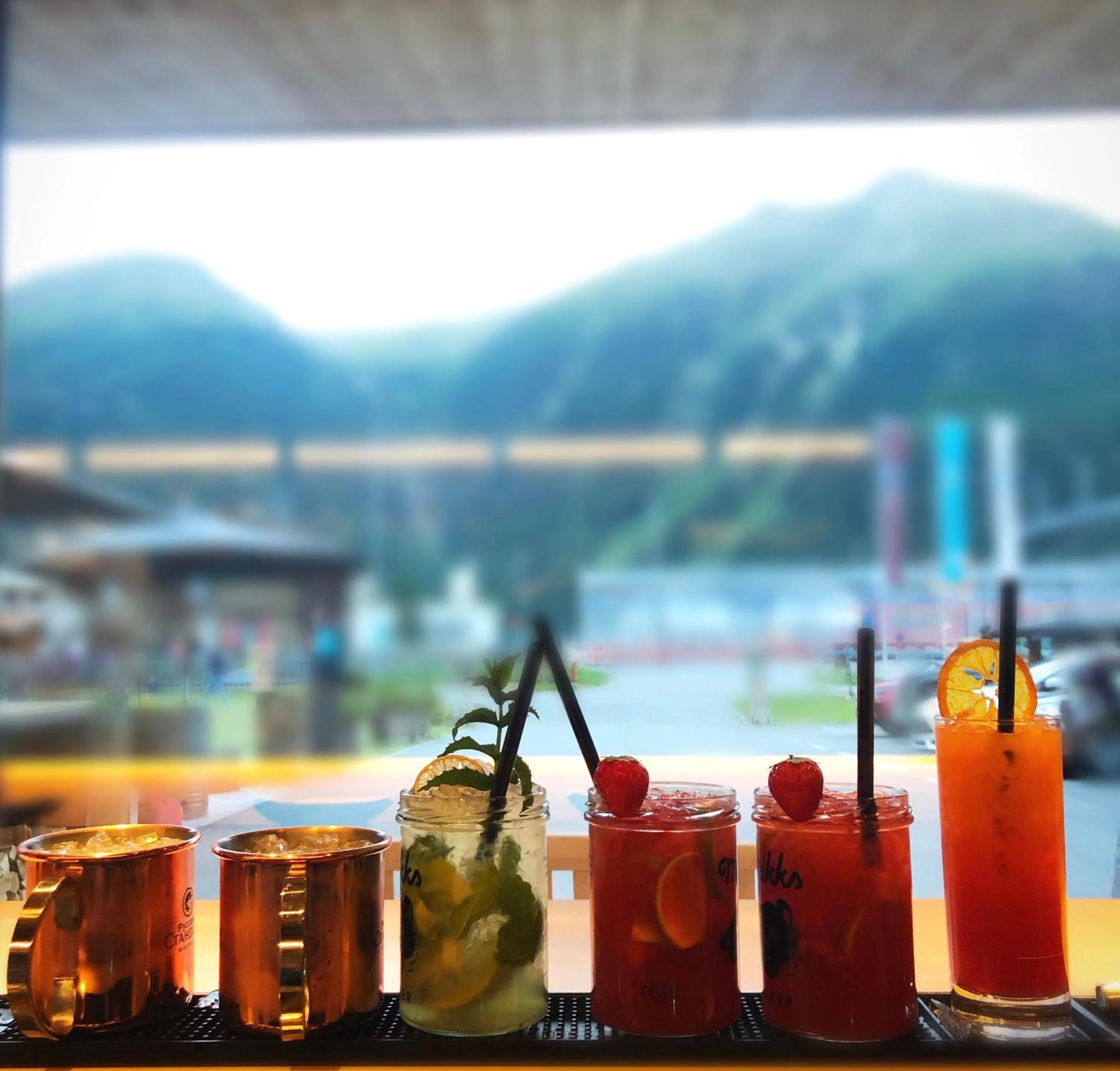 Lounge or bar in Bever Lodge