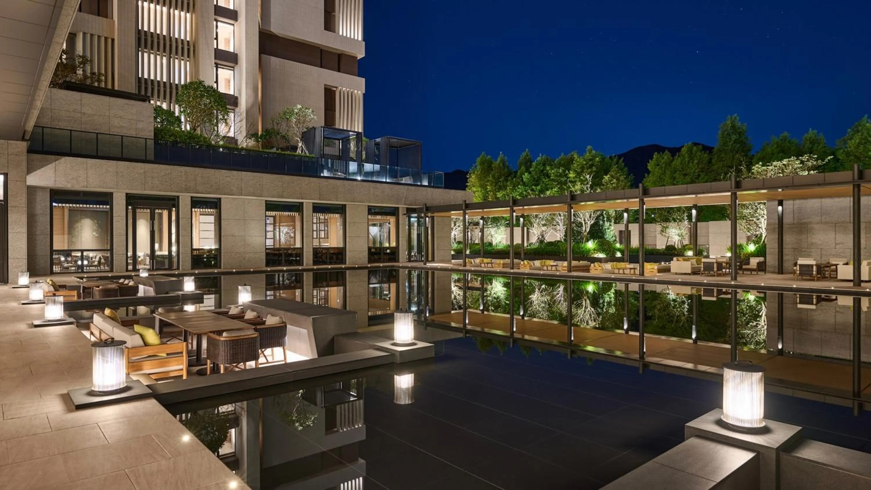 Property building in InterContinental Hotels New Taipei Hot Spring by IHG