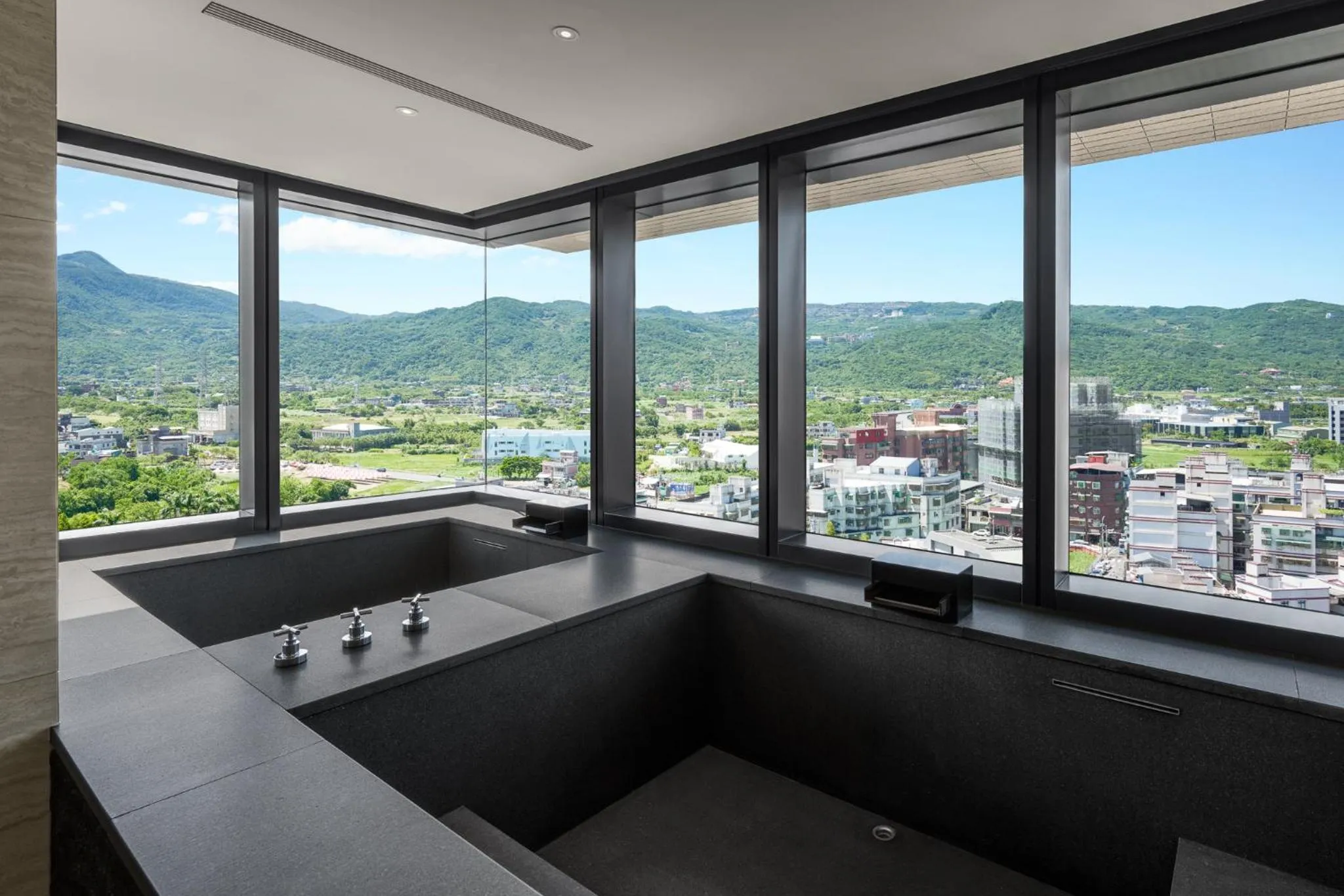 Bath in InterContinental Hotels New Taipei Hot Spring by IHG