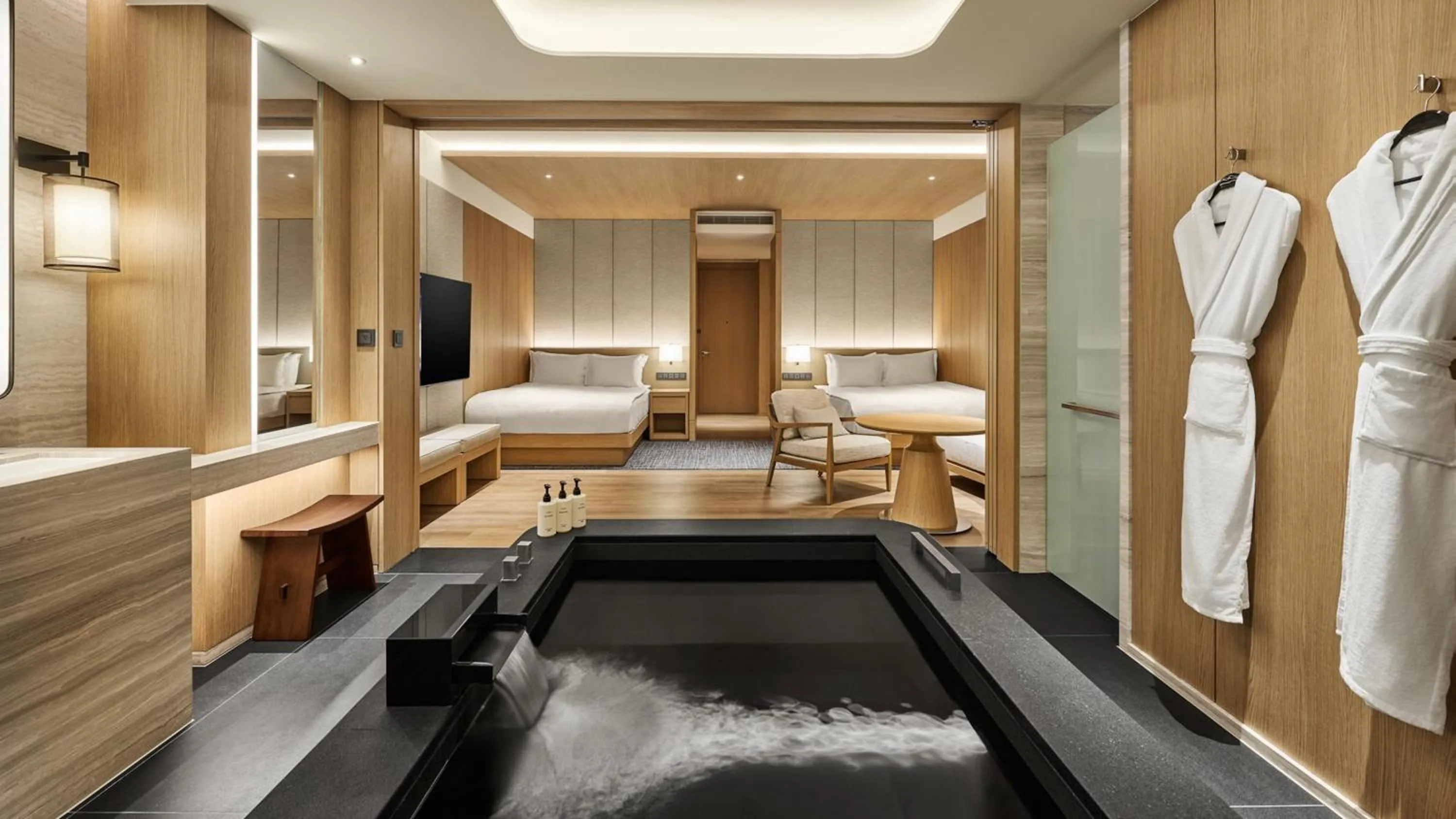 Photo of the whole room in InterContinental Hotels New Taipei Hot Spring by IHG