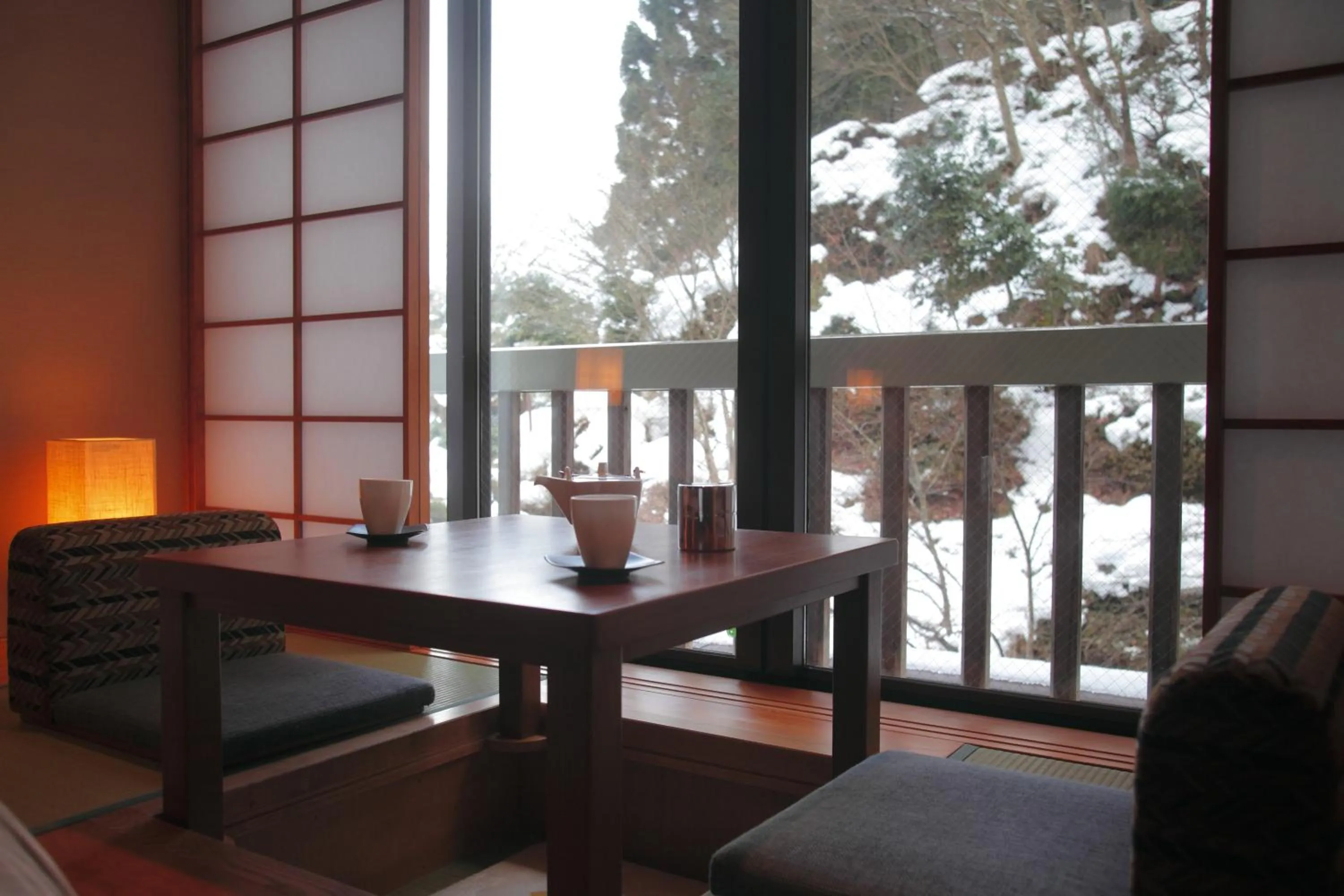 Seating area in Tokinenoyado Yunushi Ichijoh