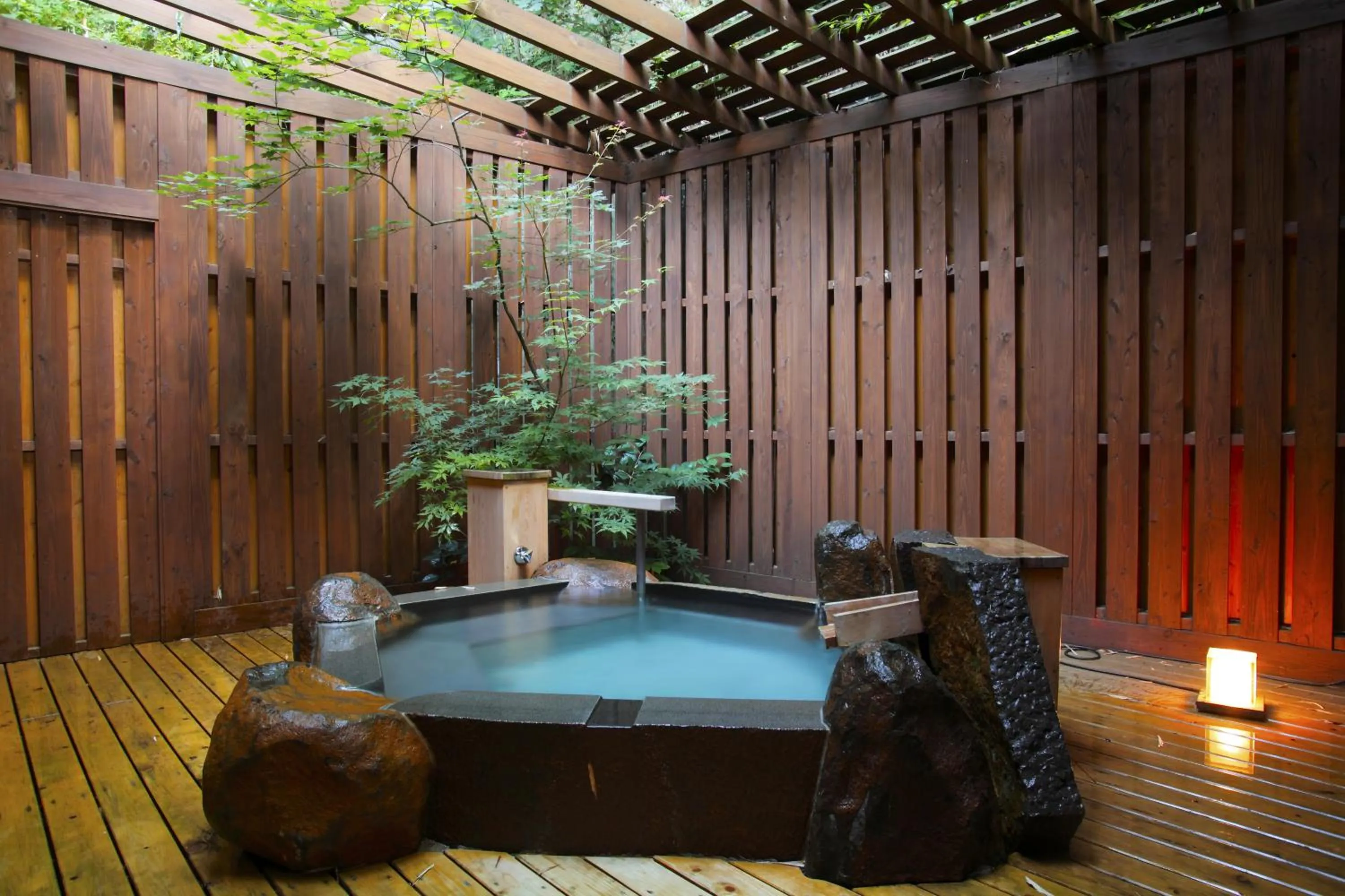 Open Air Bath in Tokinenoyado Yunushi Ichijoh