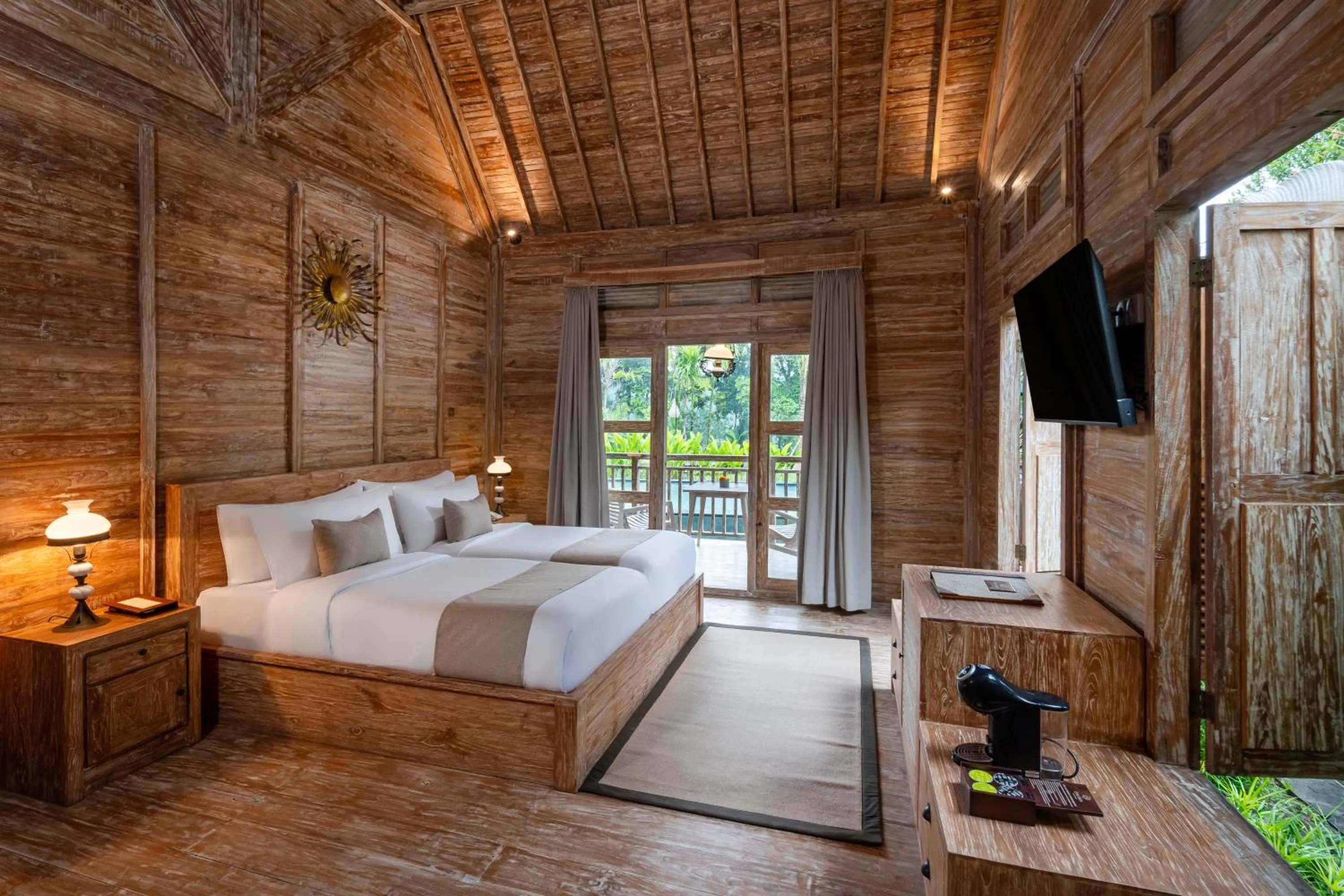 Bed in Emana Abian Taksu