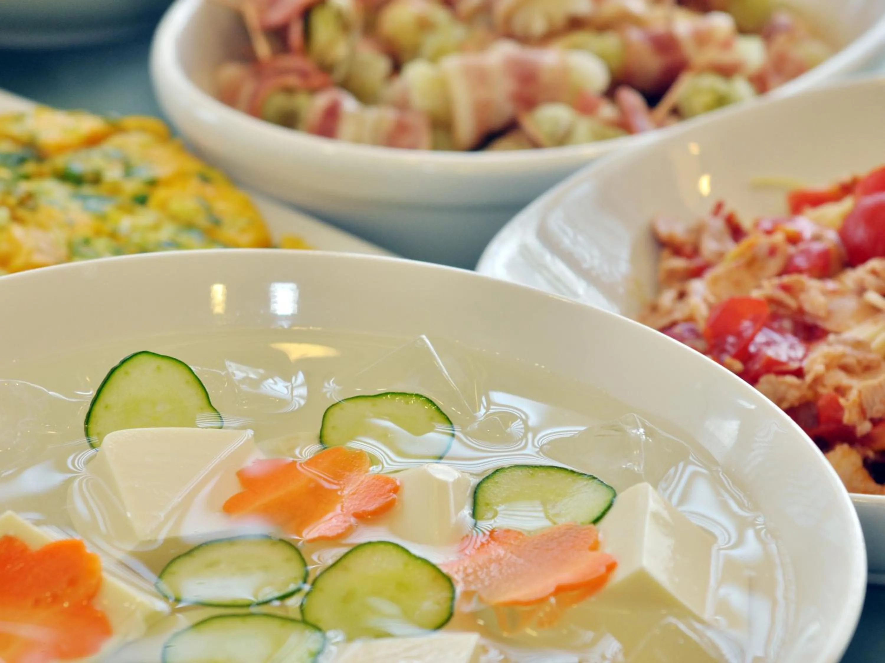 Food close-up in Hotel Green Palace