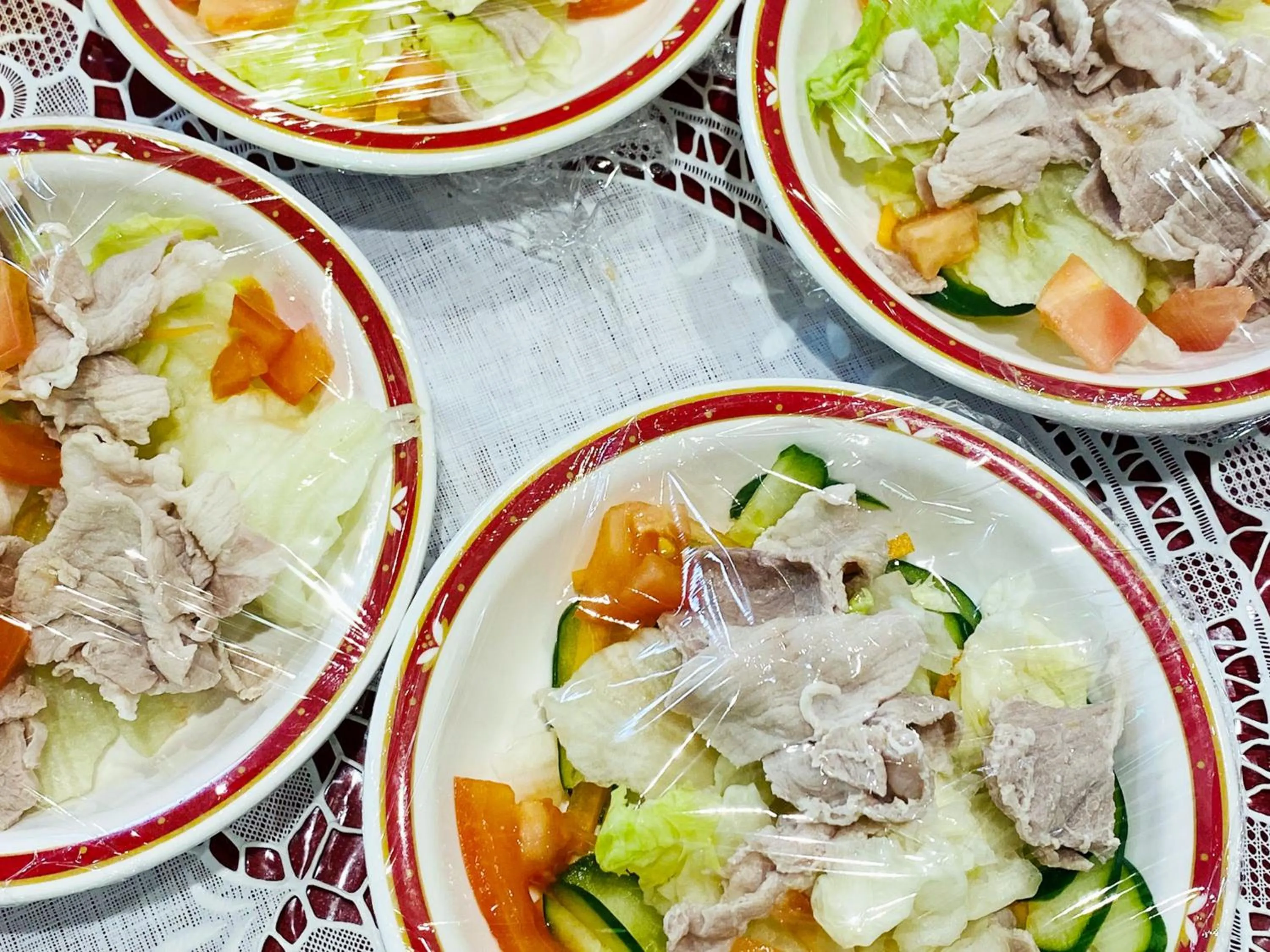 Food close-up in Hotel Green Palace