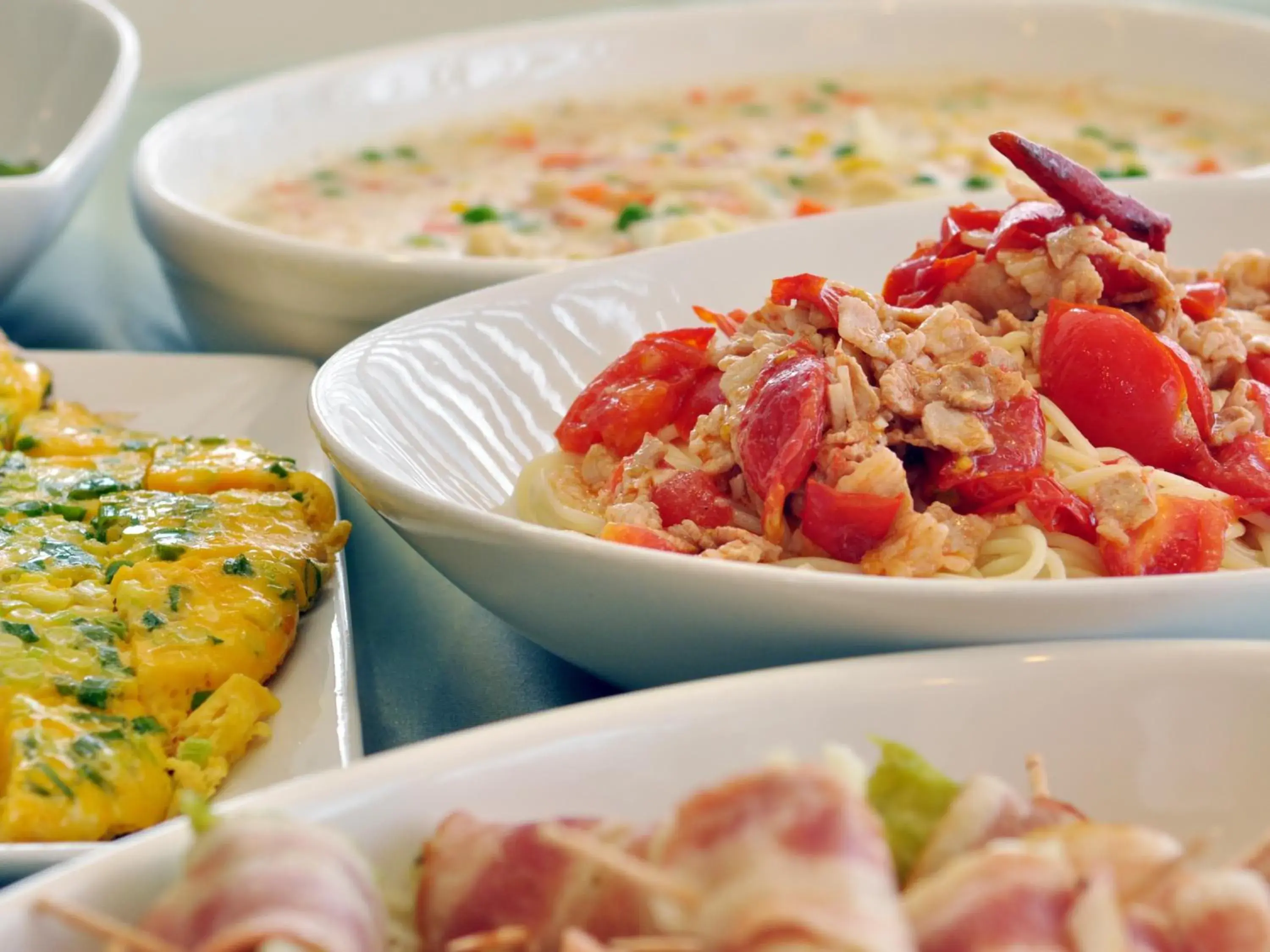 Food close-up in Hotel Green Palace Food close-up in Hotel Green Palace