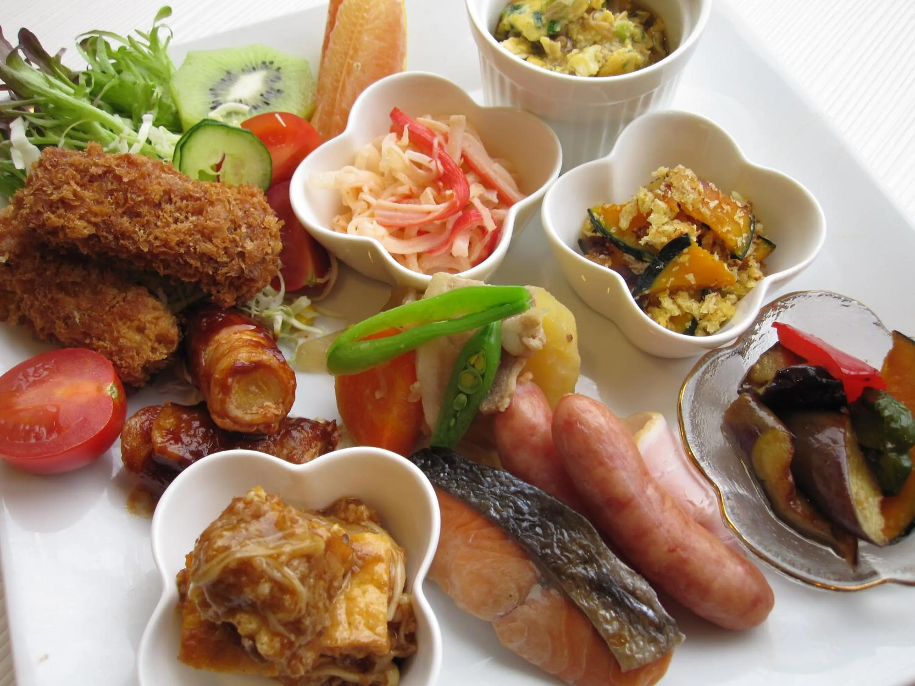 Food close-up in Hotel Green Palace