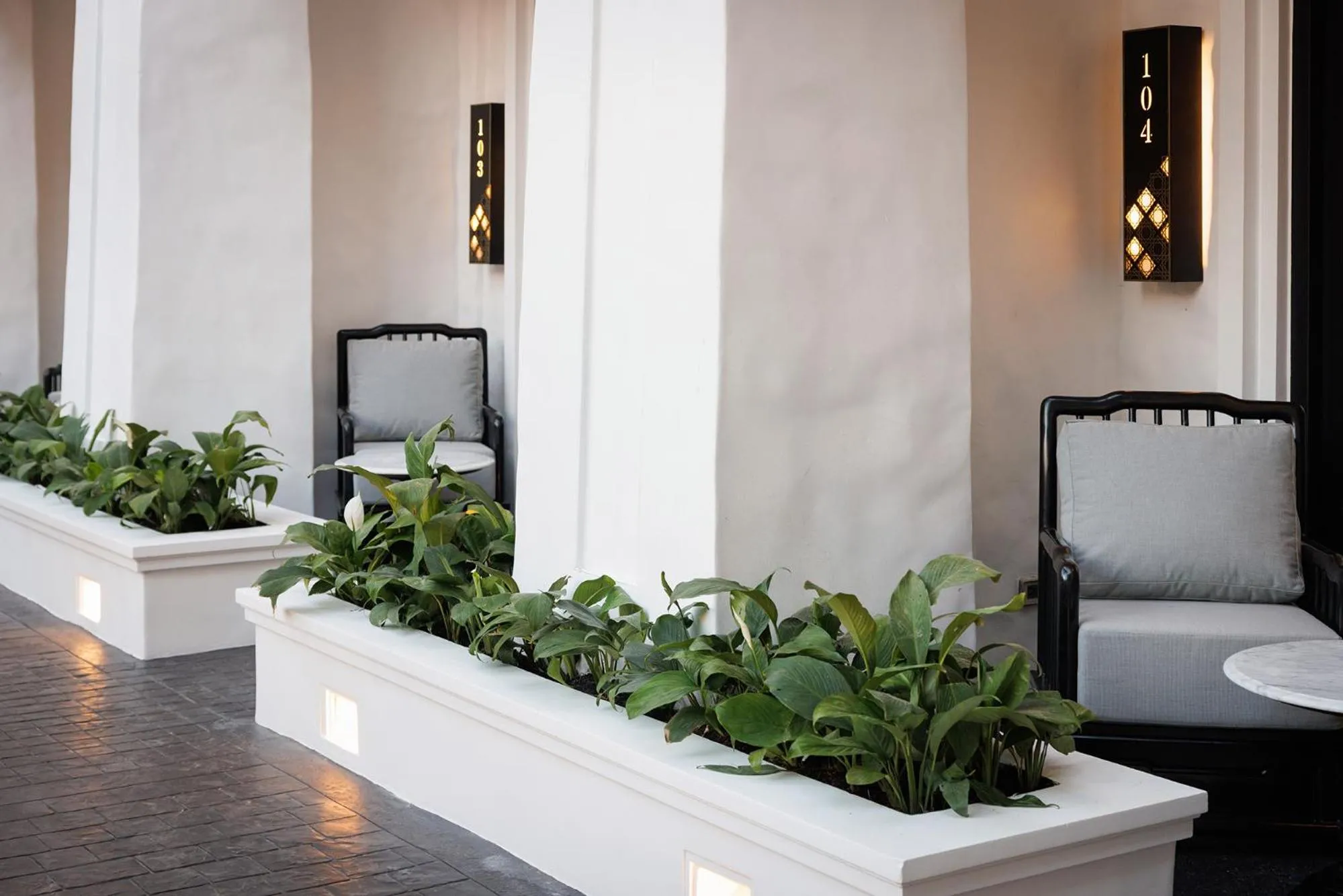 Seating area in Narinthra Heritage