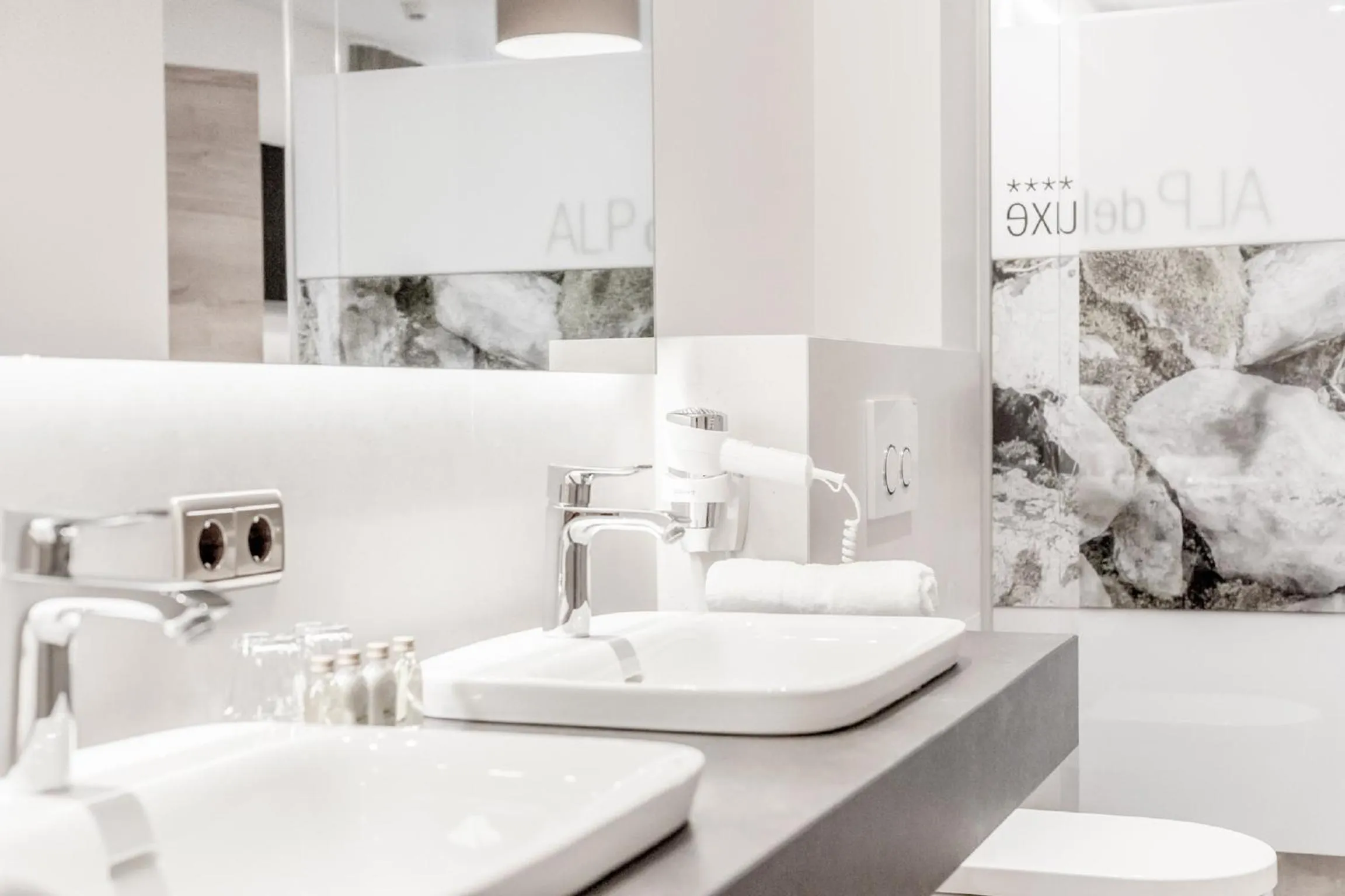 Bathroom in The Deluxe by Regina