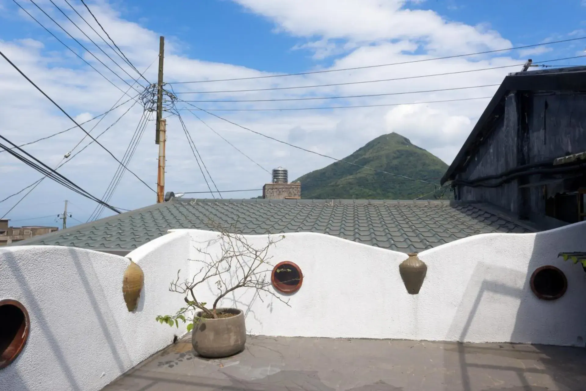 Mountain view in OwlStay Jiufen Wander Mountain view in OwlStay Jiufen Wander