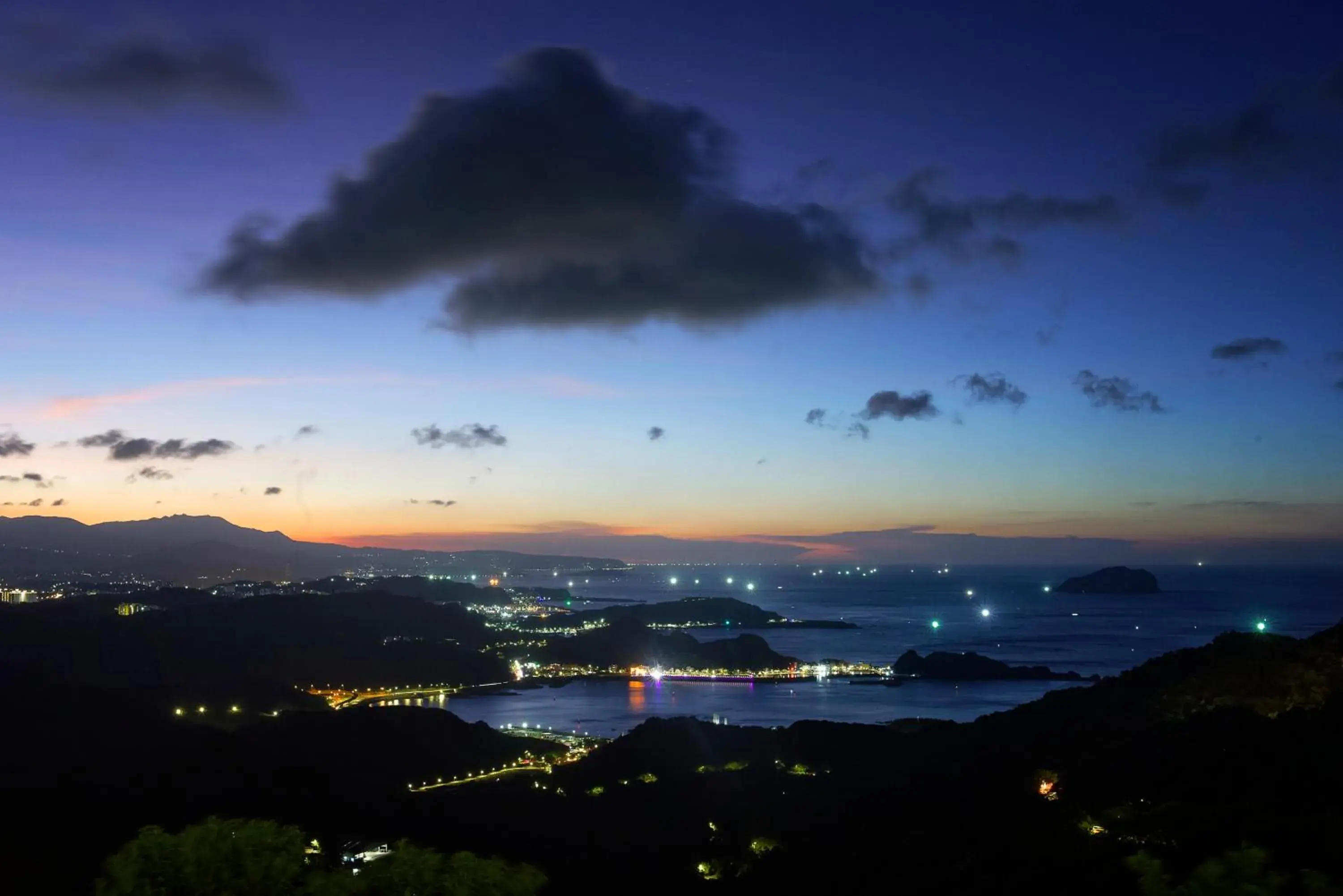 Sea view in OwlStay Jiufen Wander Sea view in OwlStay Jiufen Wander
