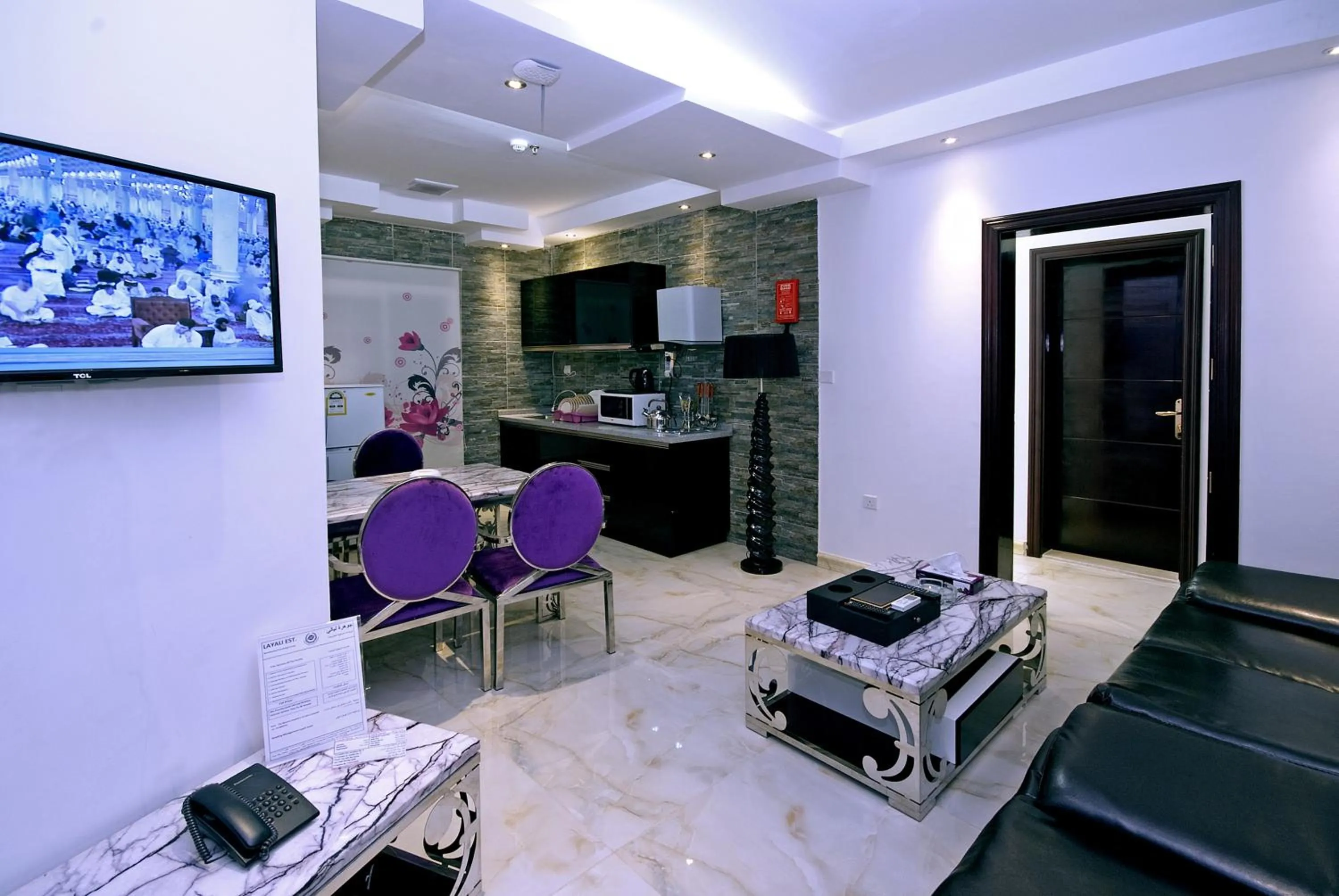 Seating area in Jawharat Layali