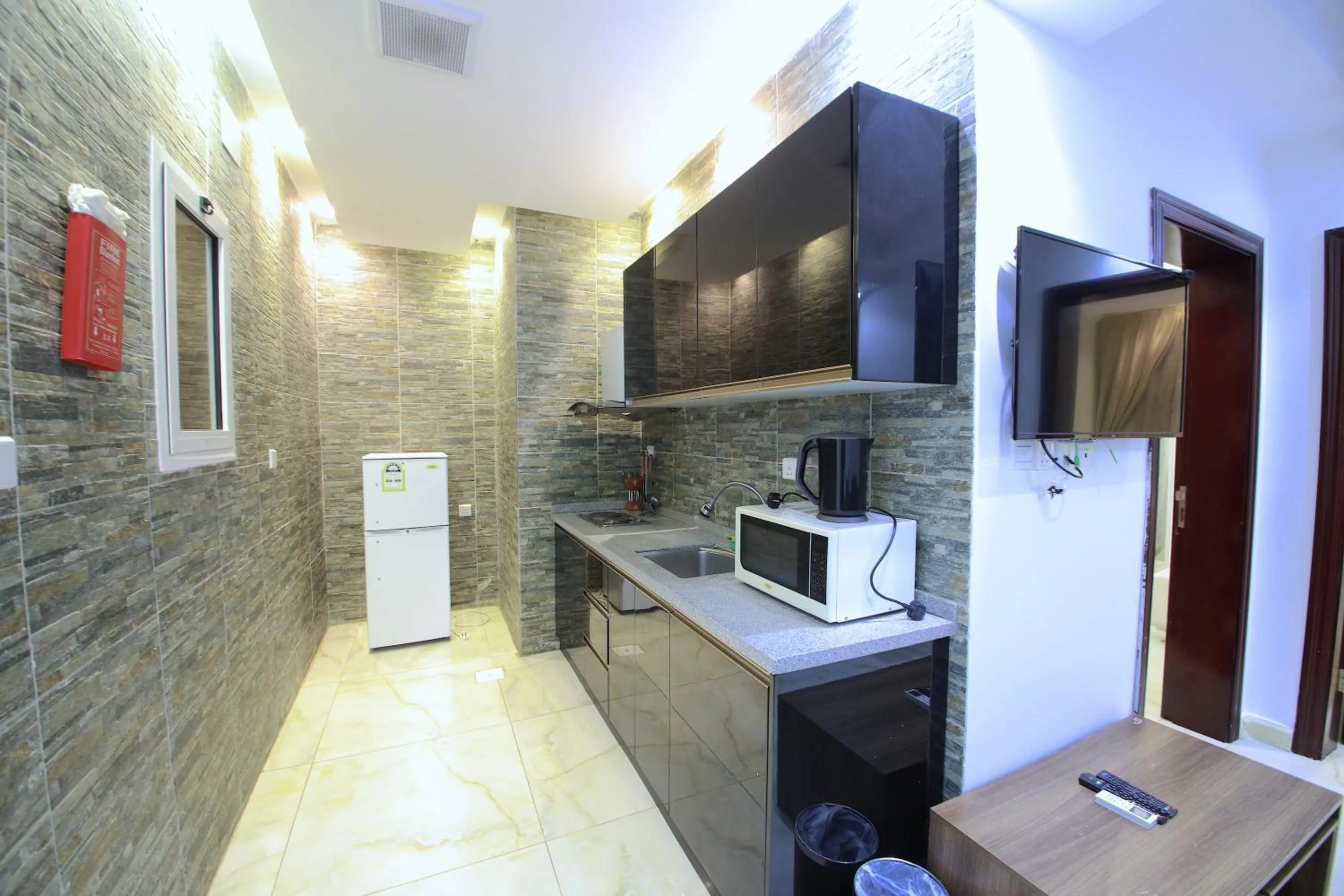 Kitchen or kitchenette in Jawharat Layali