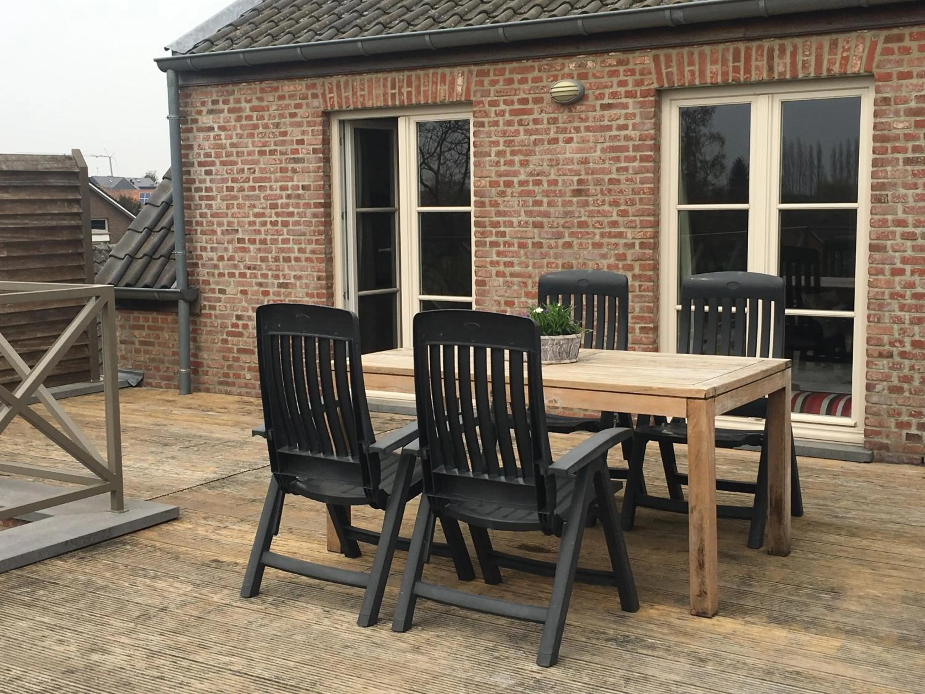 Balcony/Terrace in Guesthouse De Middelvelden