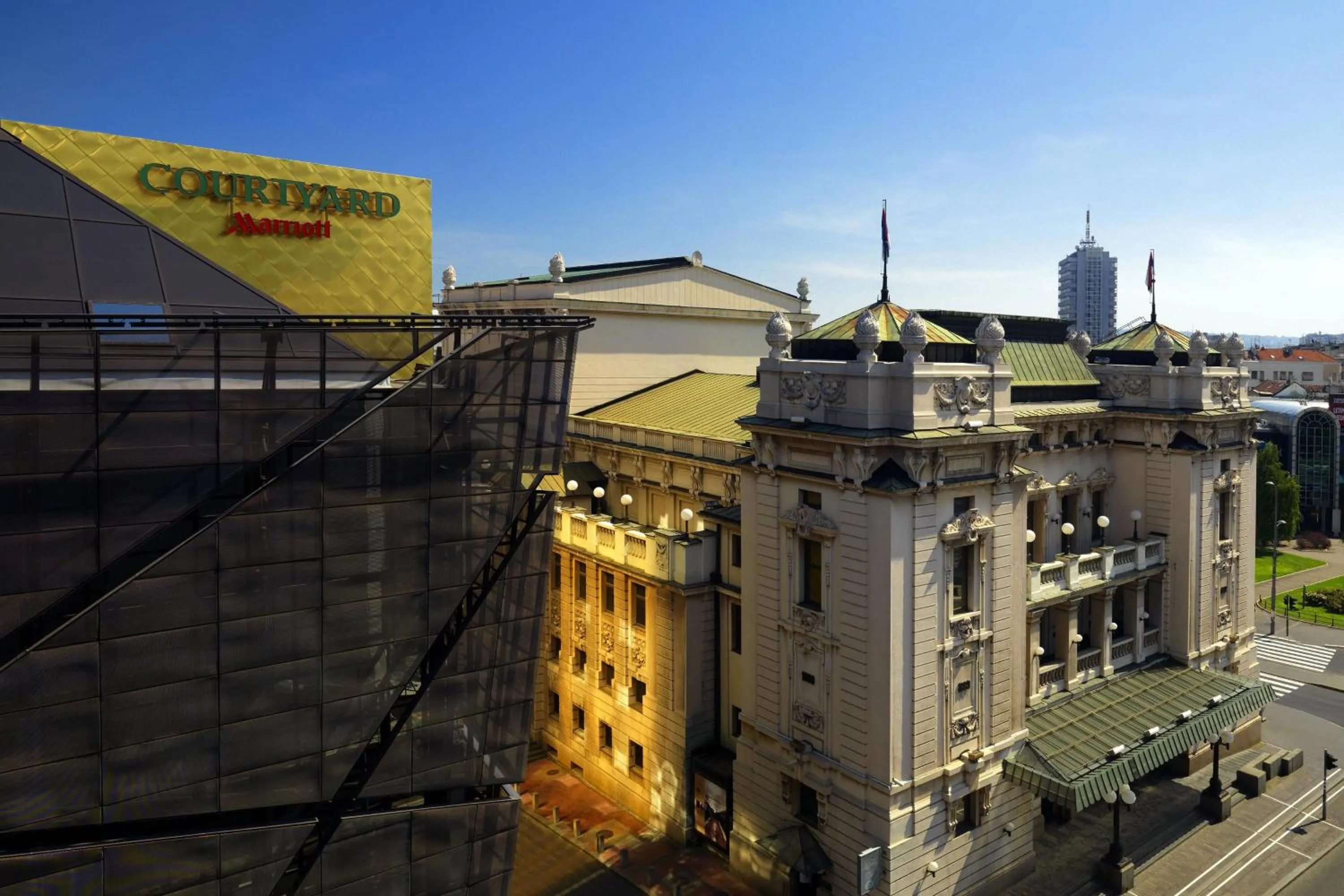 Property building in Courtyard by Marriott Belgrade City Center