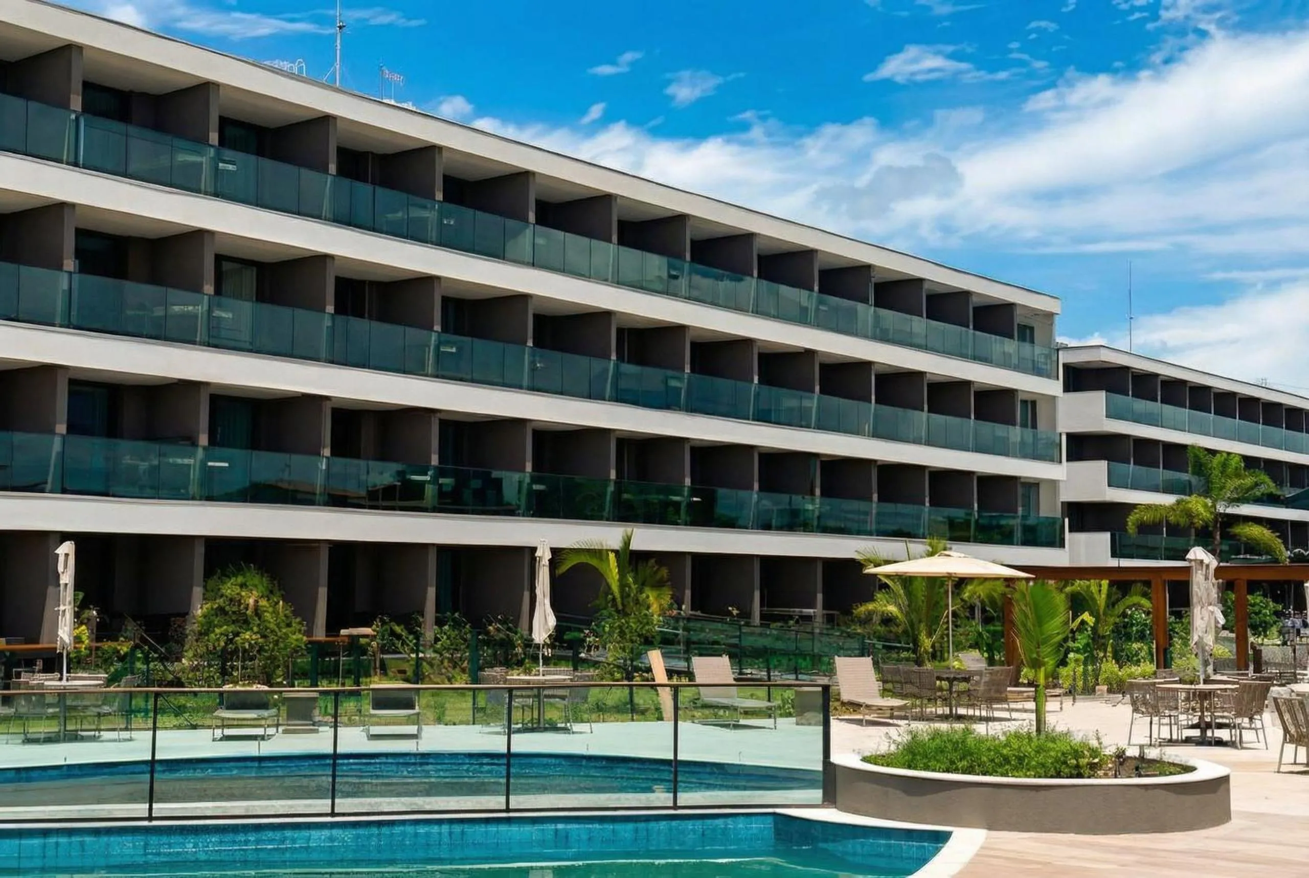 Swimming pool in Beach Class Summer Residence