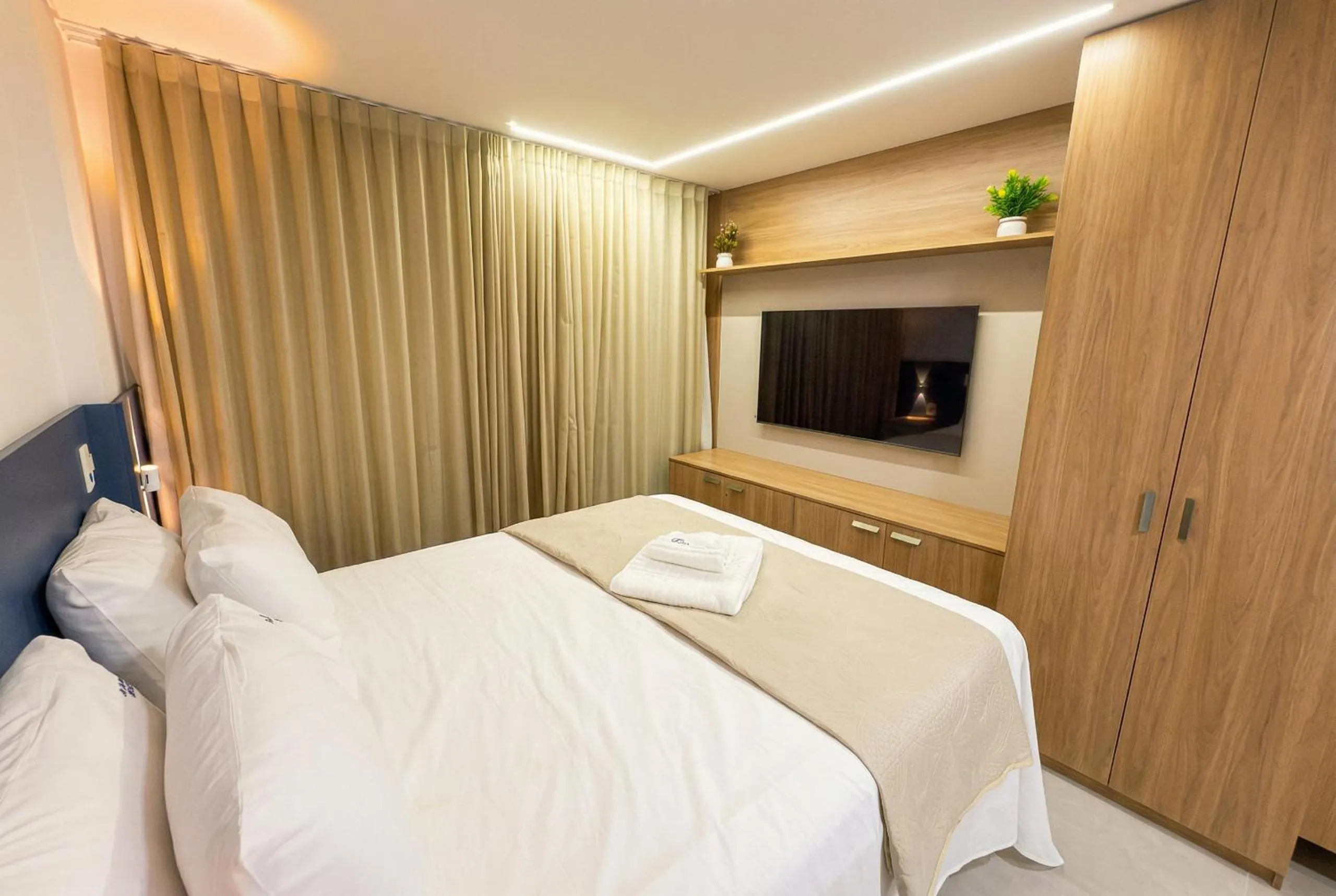 Bed in Beach Class Summer Residence