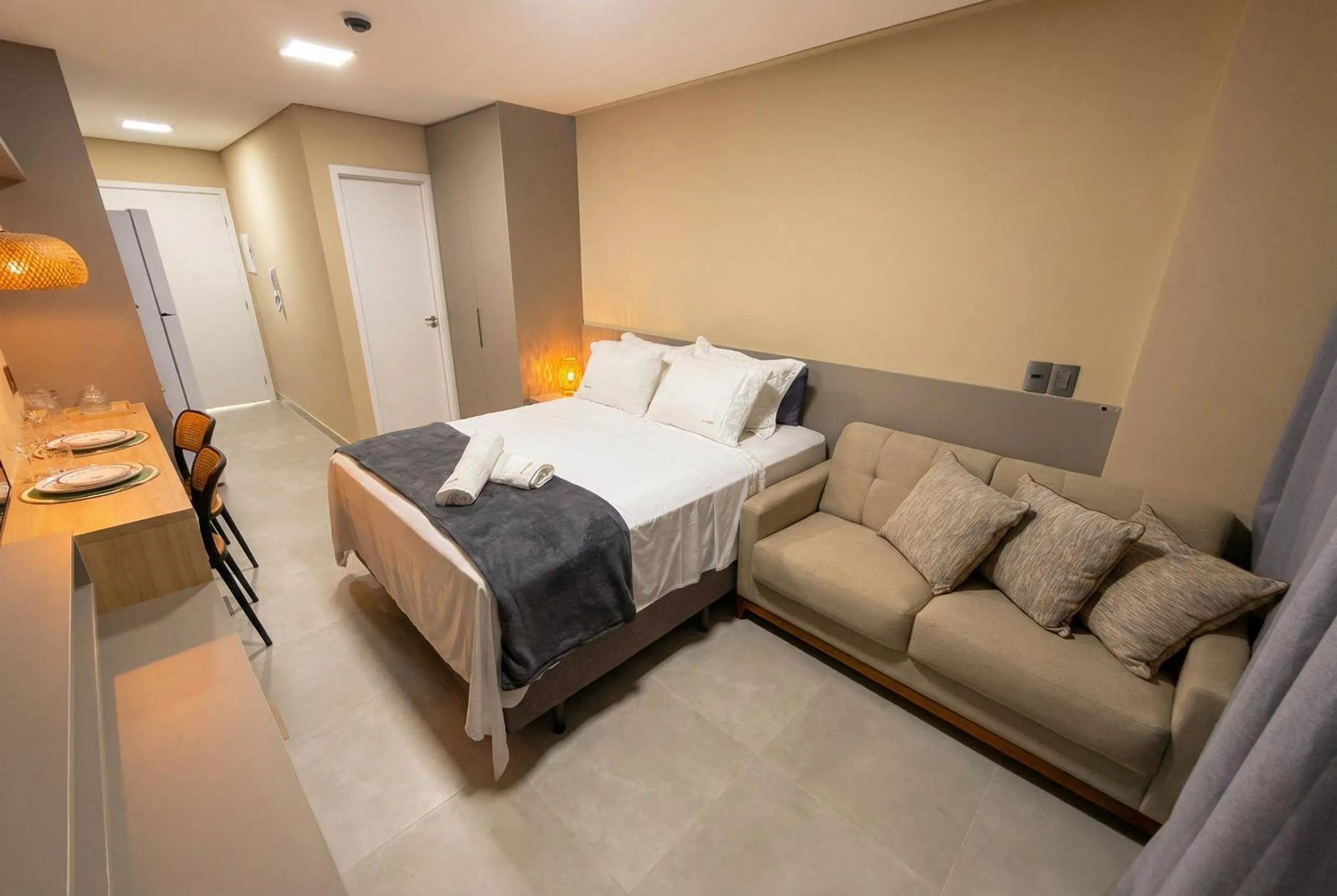 Bed in Beach Class Summer Residence