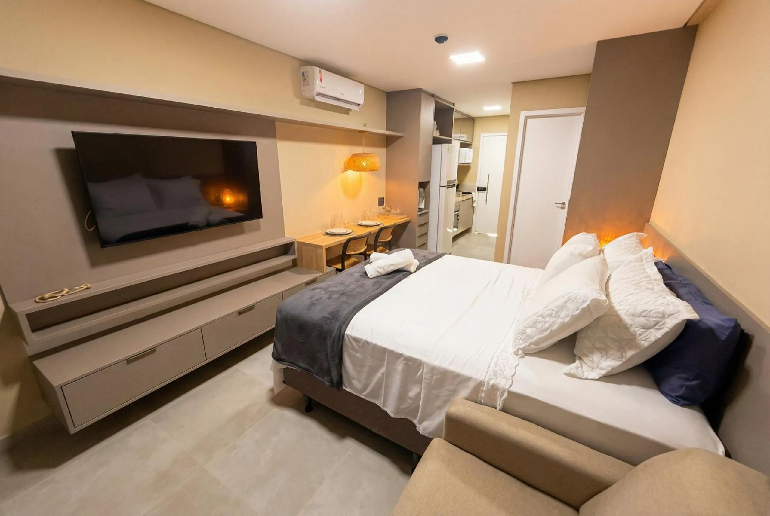 Bed in Beach Class Summer Residence