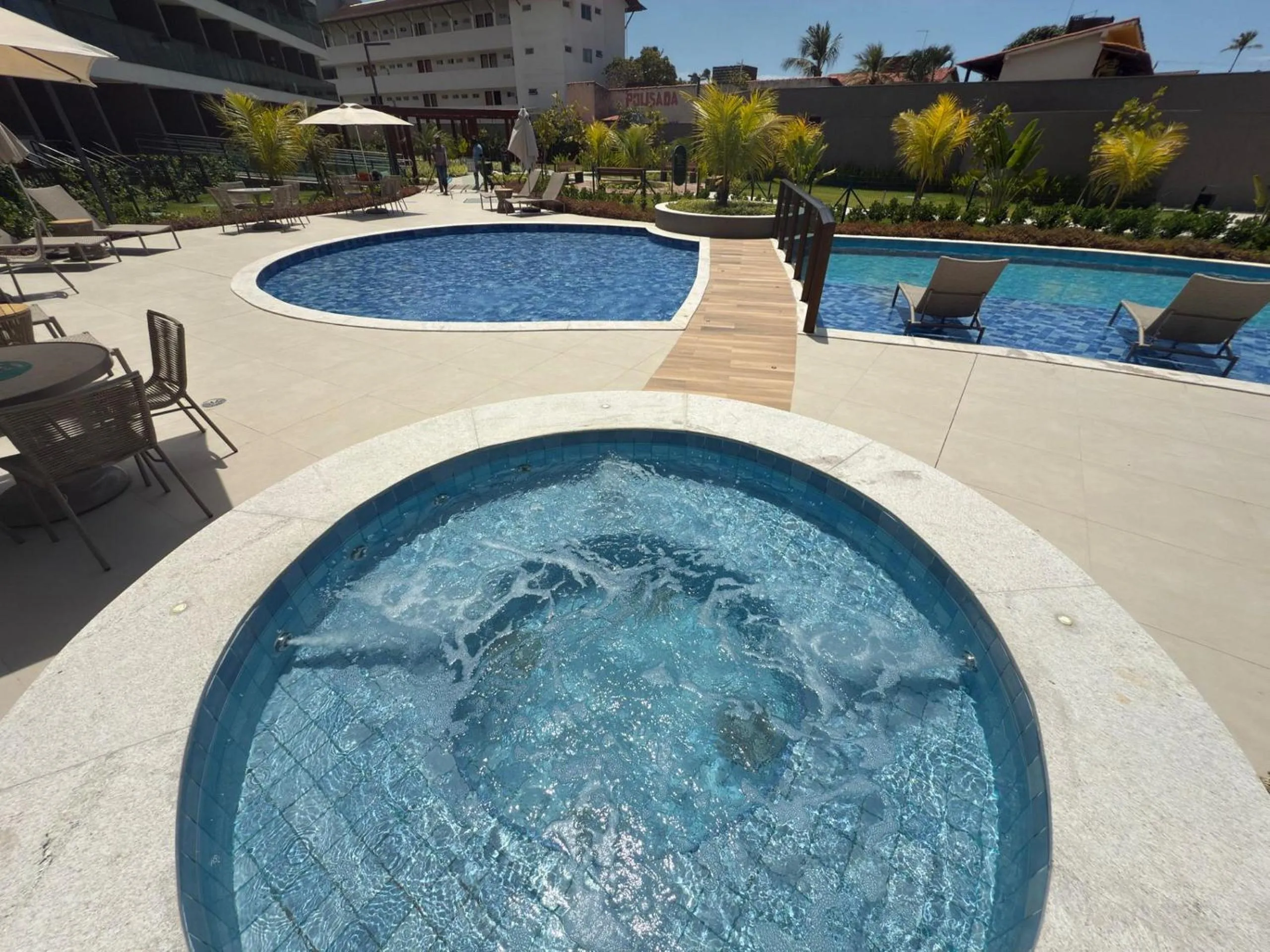 Hot Tub in Beach Class Summer Residence
