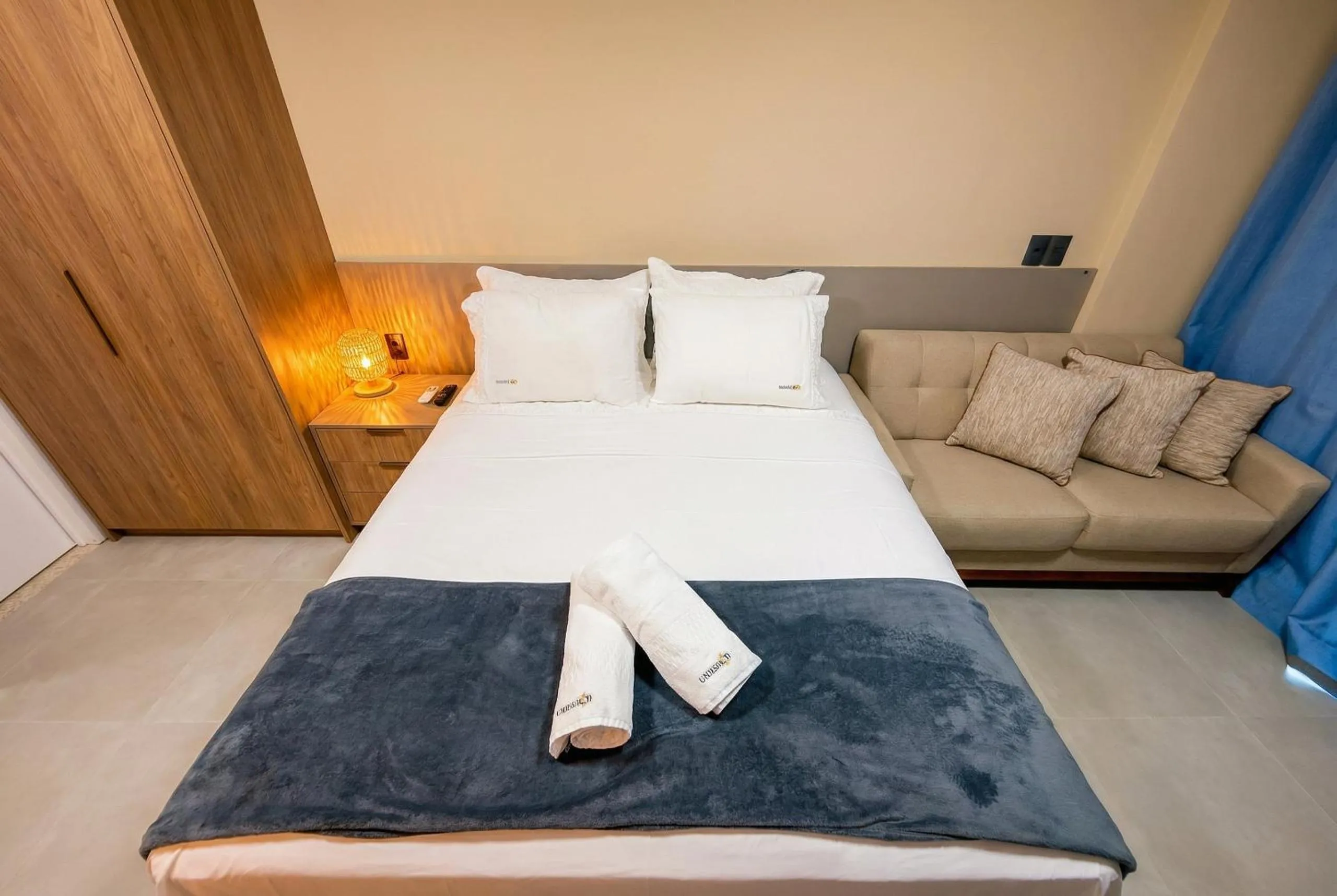 Bed in Beach Class Summer Residence