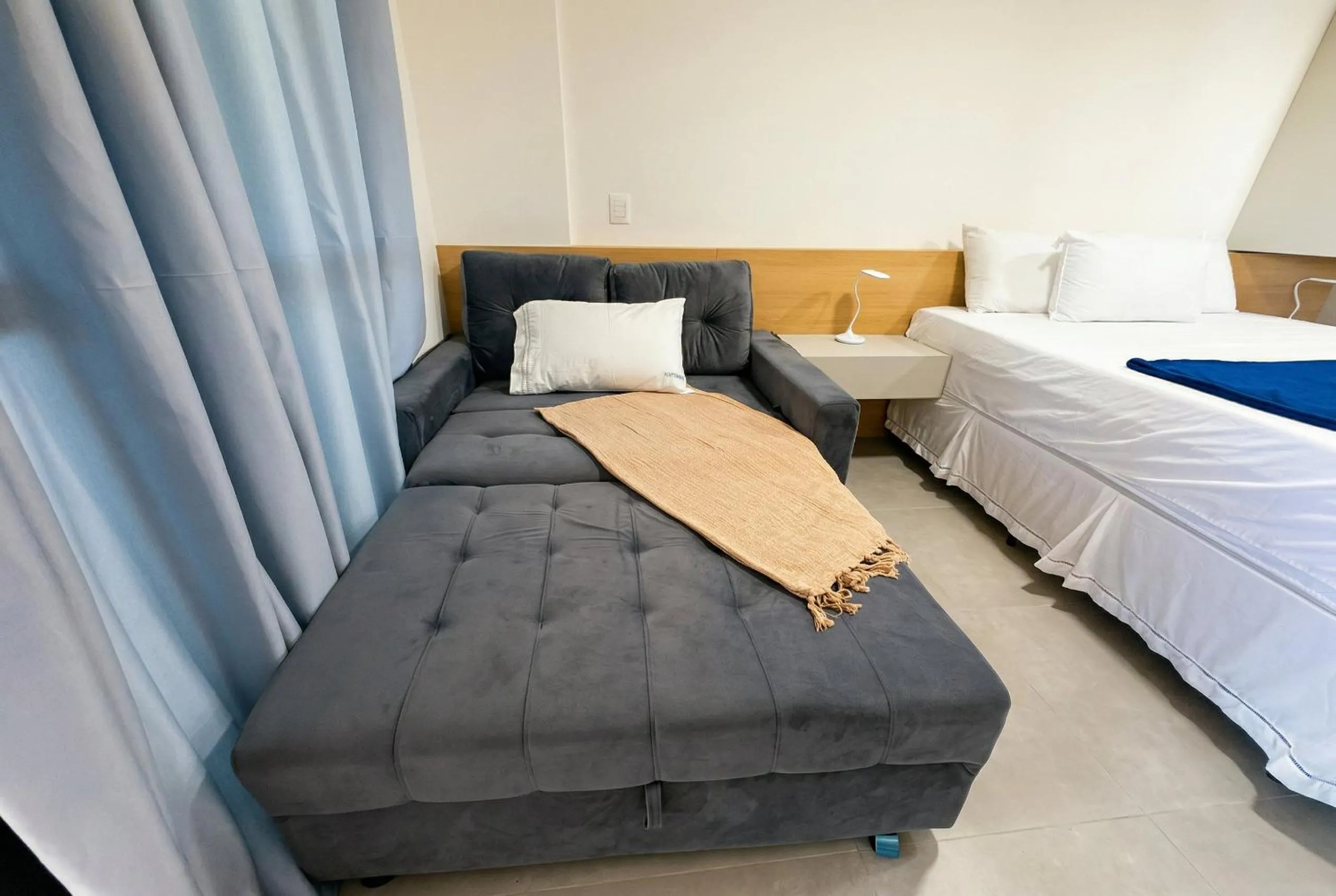 Bed in Beach Class Summer Residence