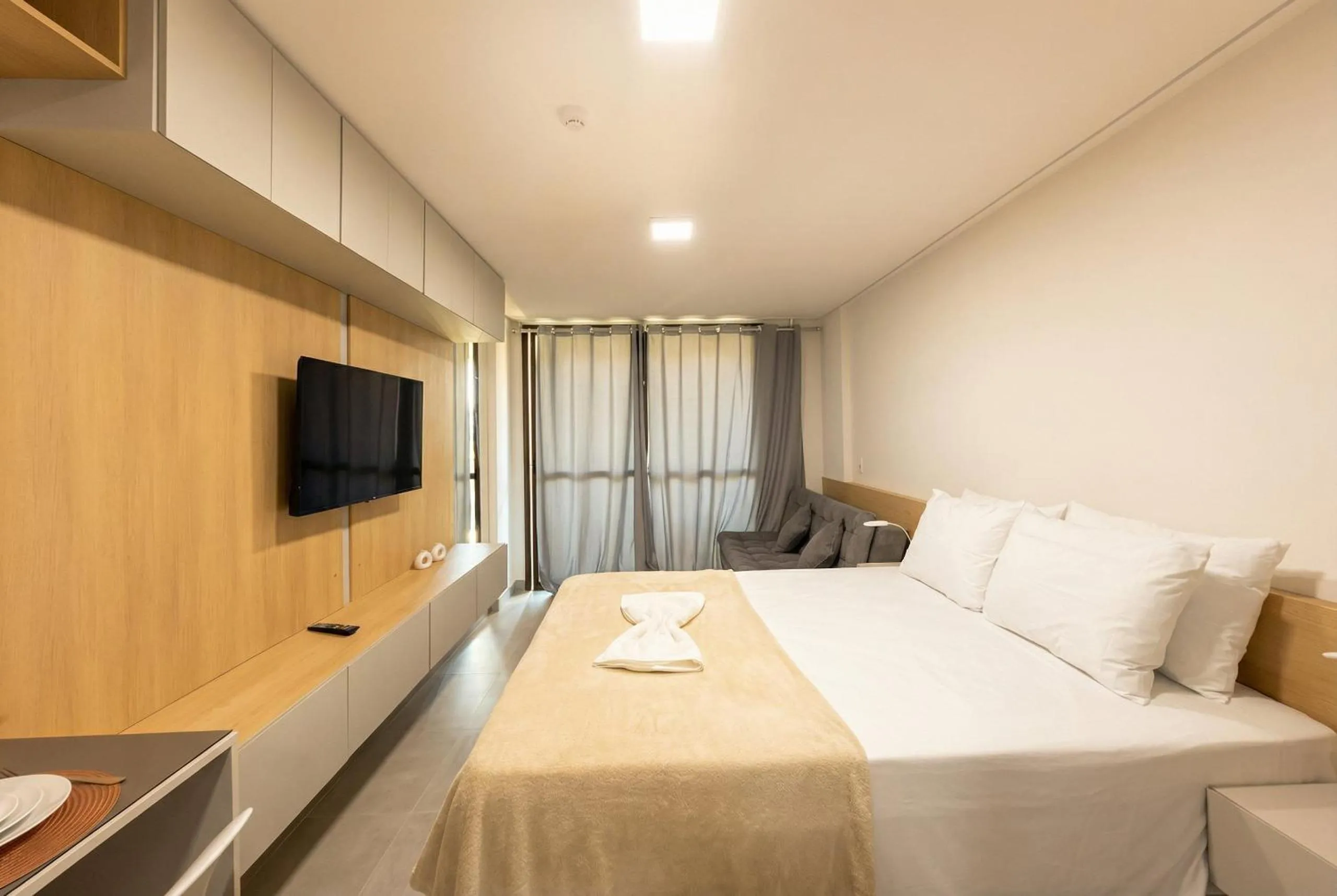 Bed in Beach Class Summer Residence