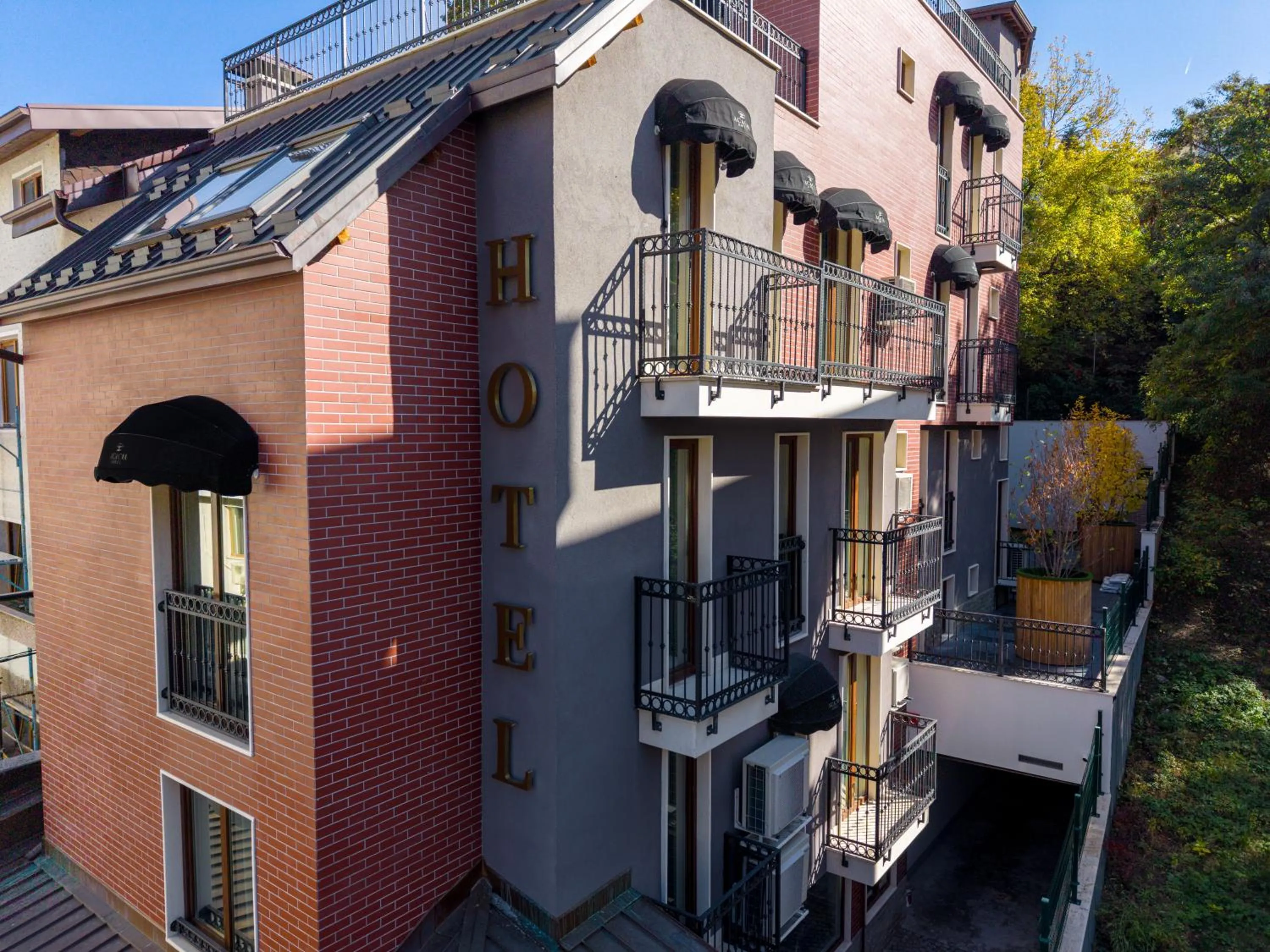 Property building in Acacia Hotel