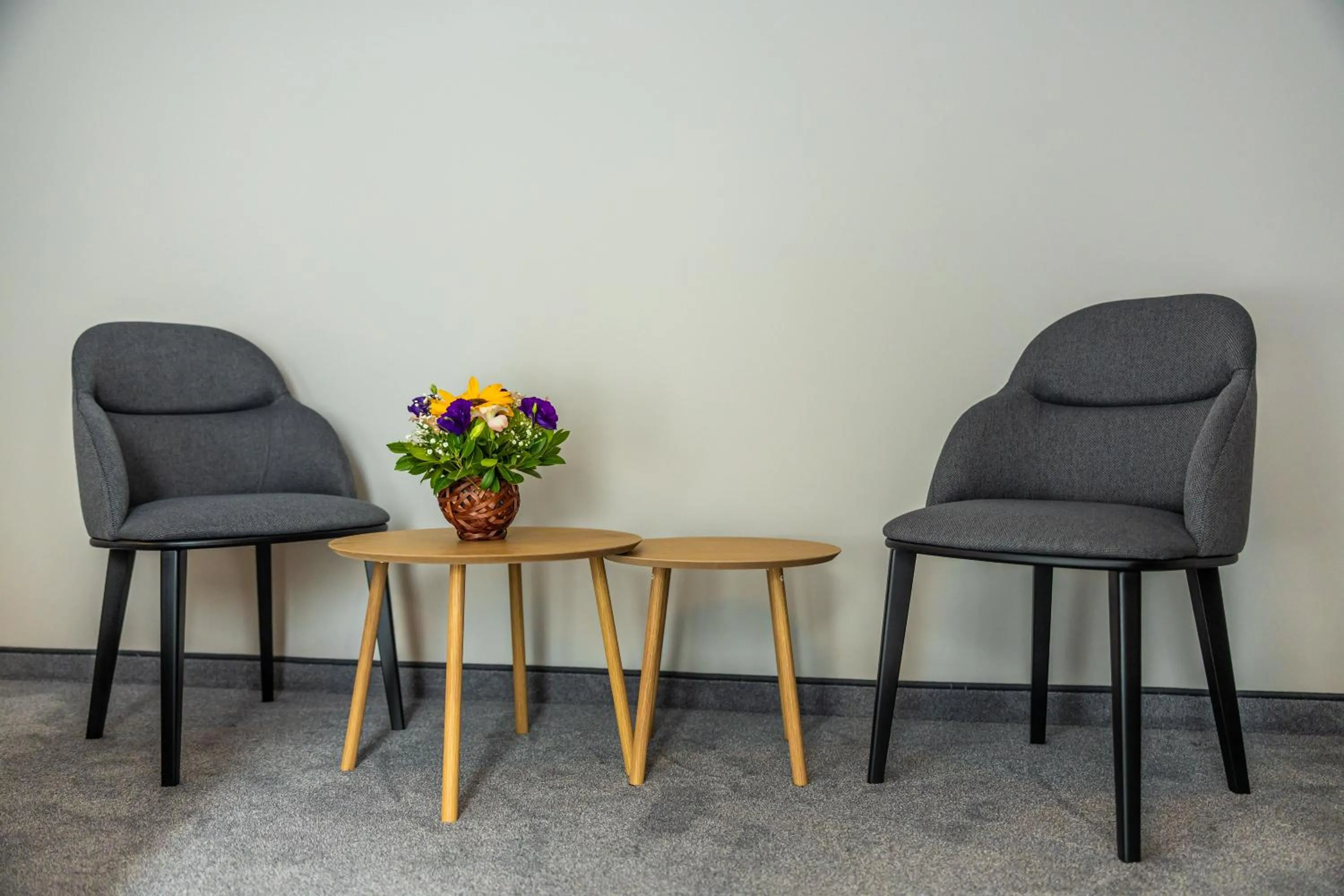 Seating area in Acacia Hotel
