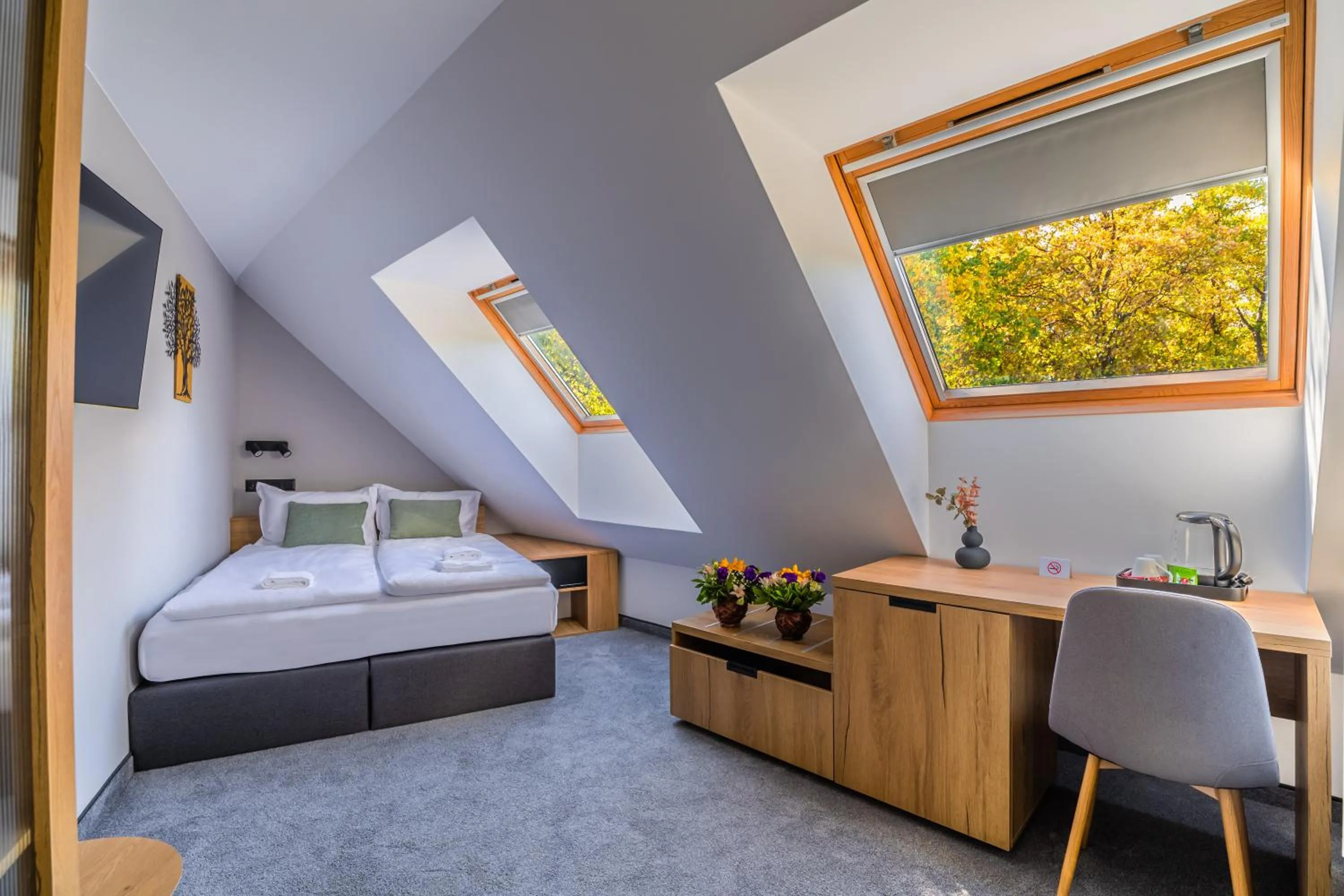 Bed in Acacia Hotel