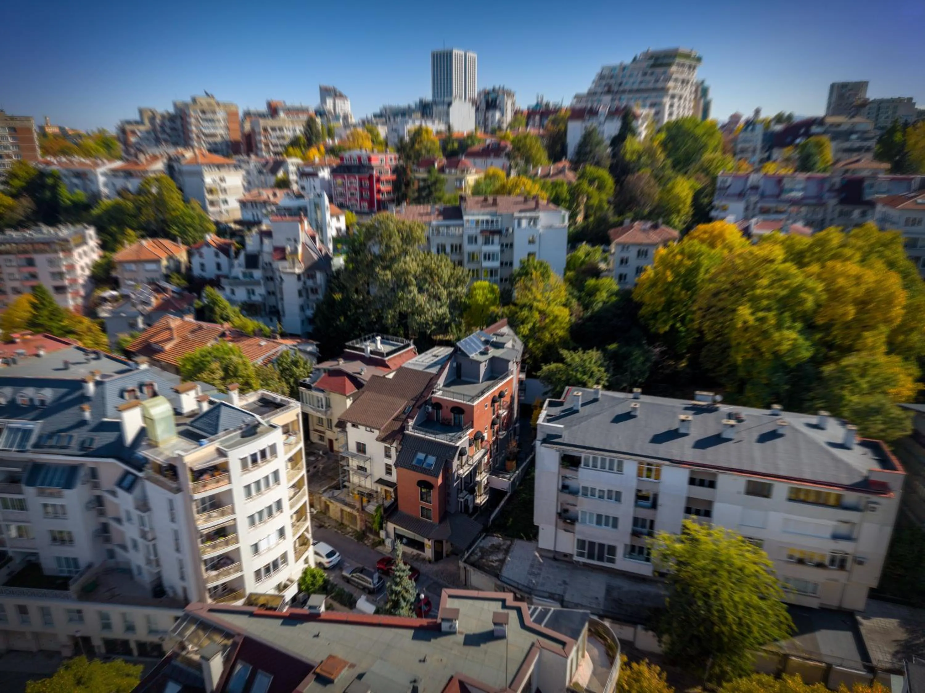 Bird's eye view in Acacia Hotel