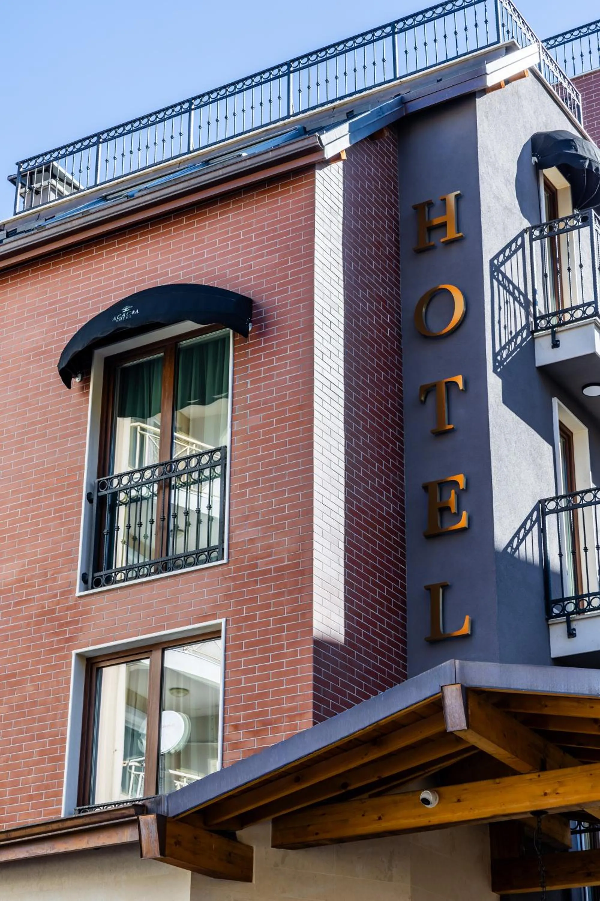 Property building in Acacia Hotel