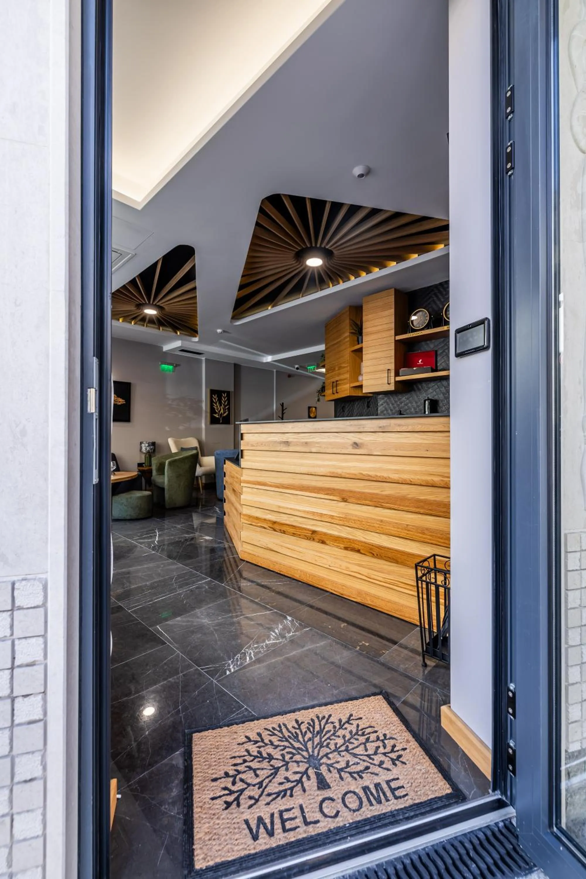 Lobby or reception in Acacia Hotel