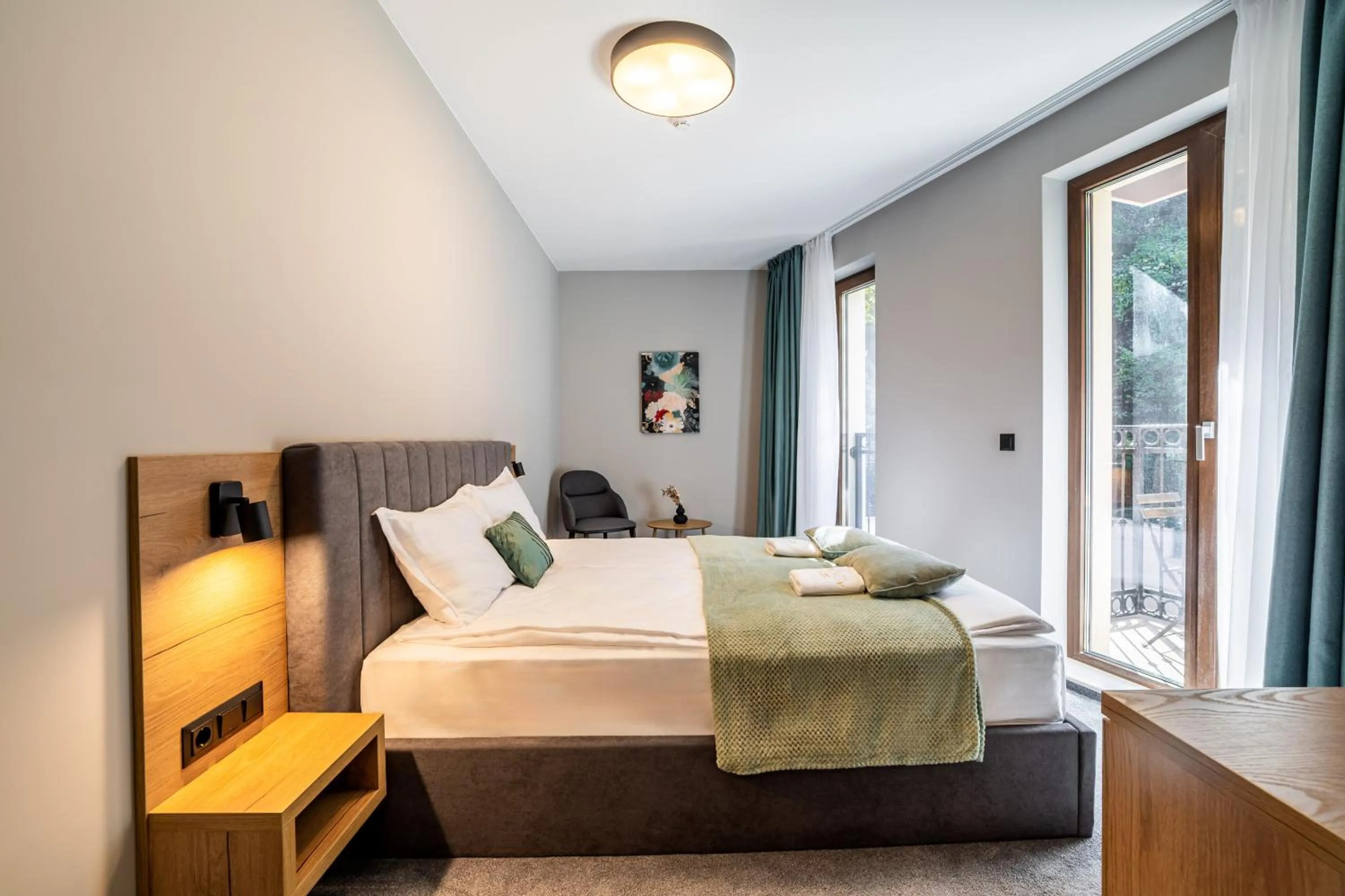 Bed in Acacia Hotel