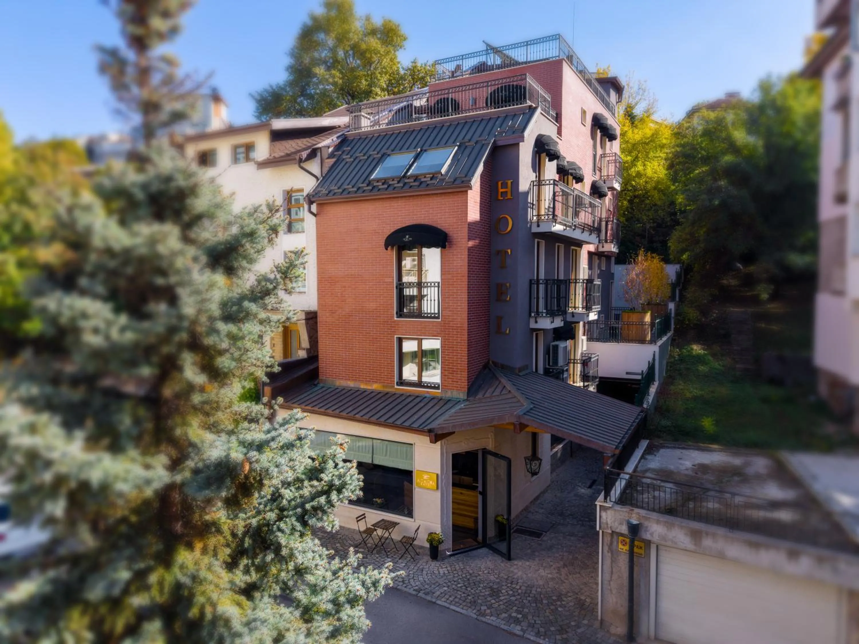 Property building in Acacia Hotel