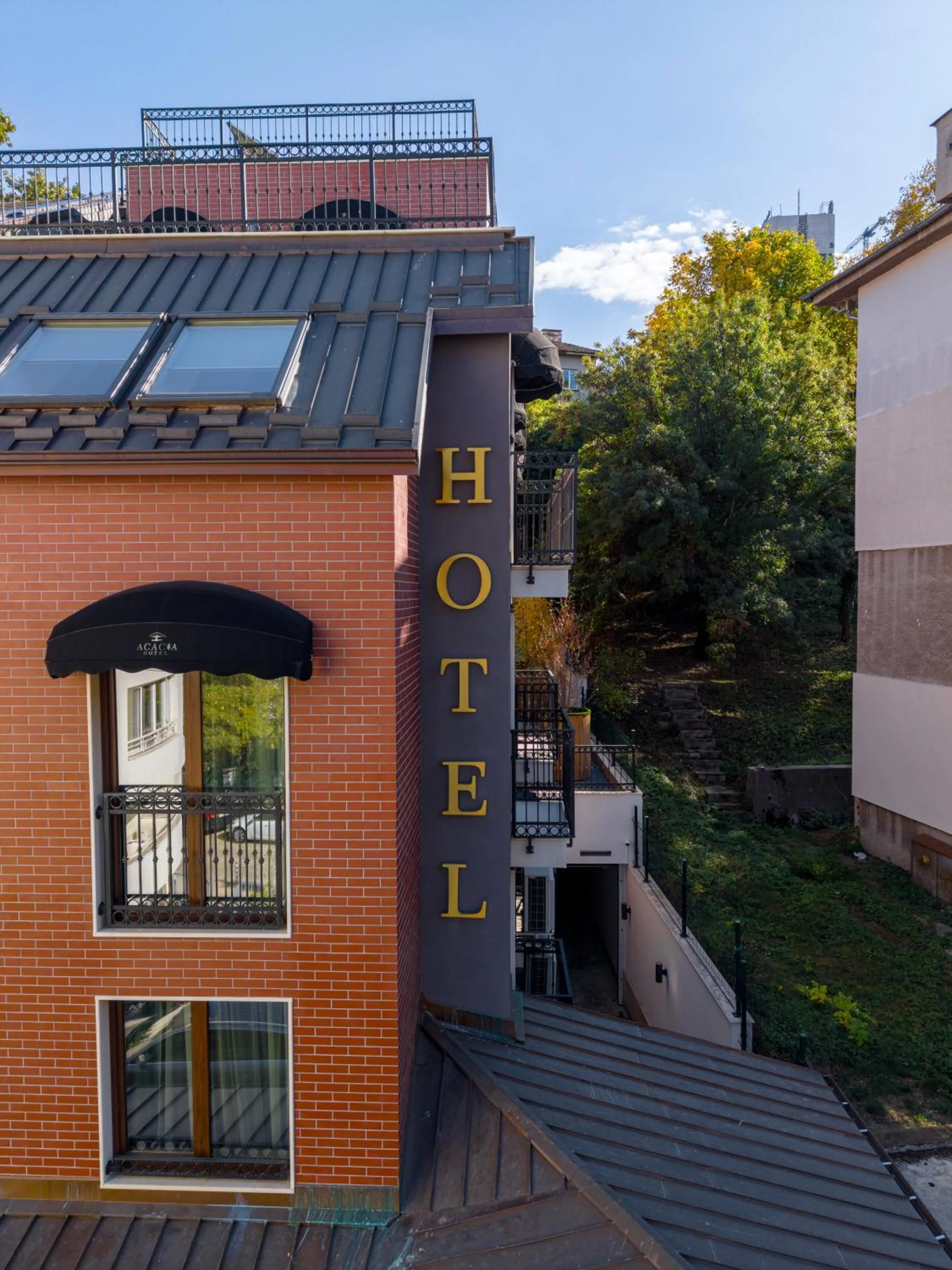 Property building in Acacia Hotel