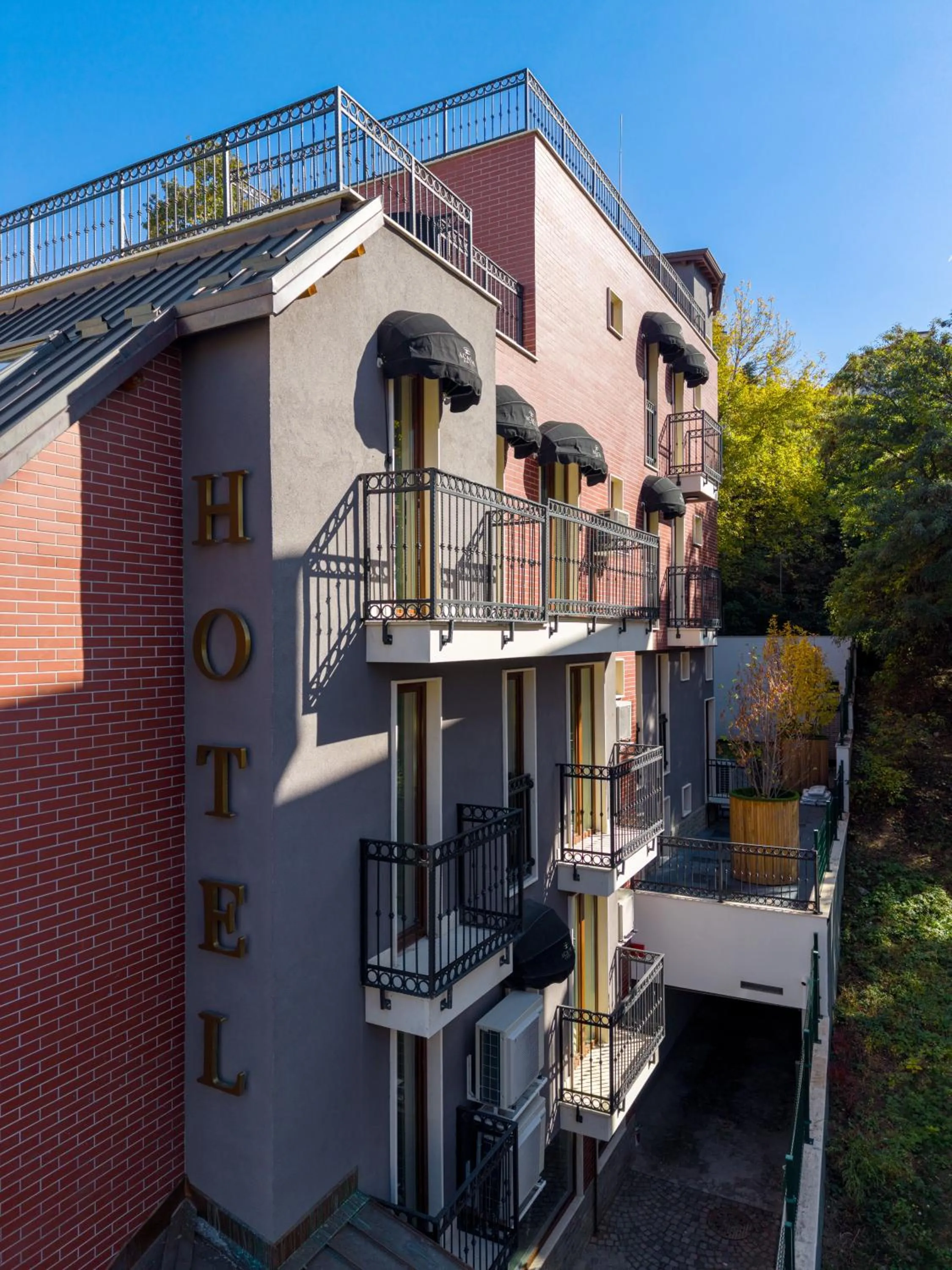 Property building in Acacia Hotel