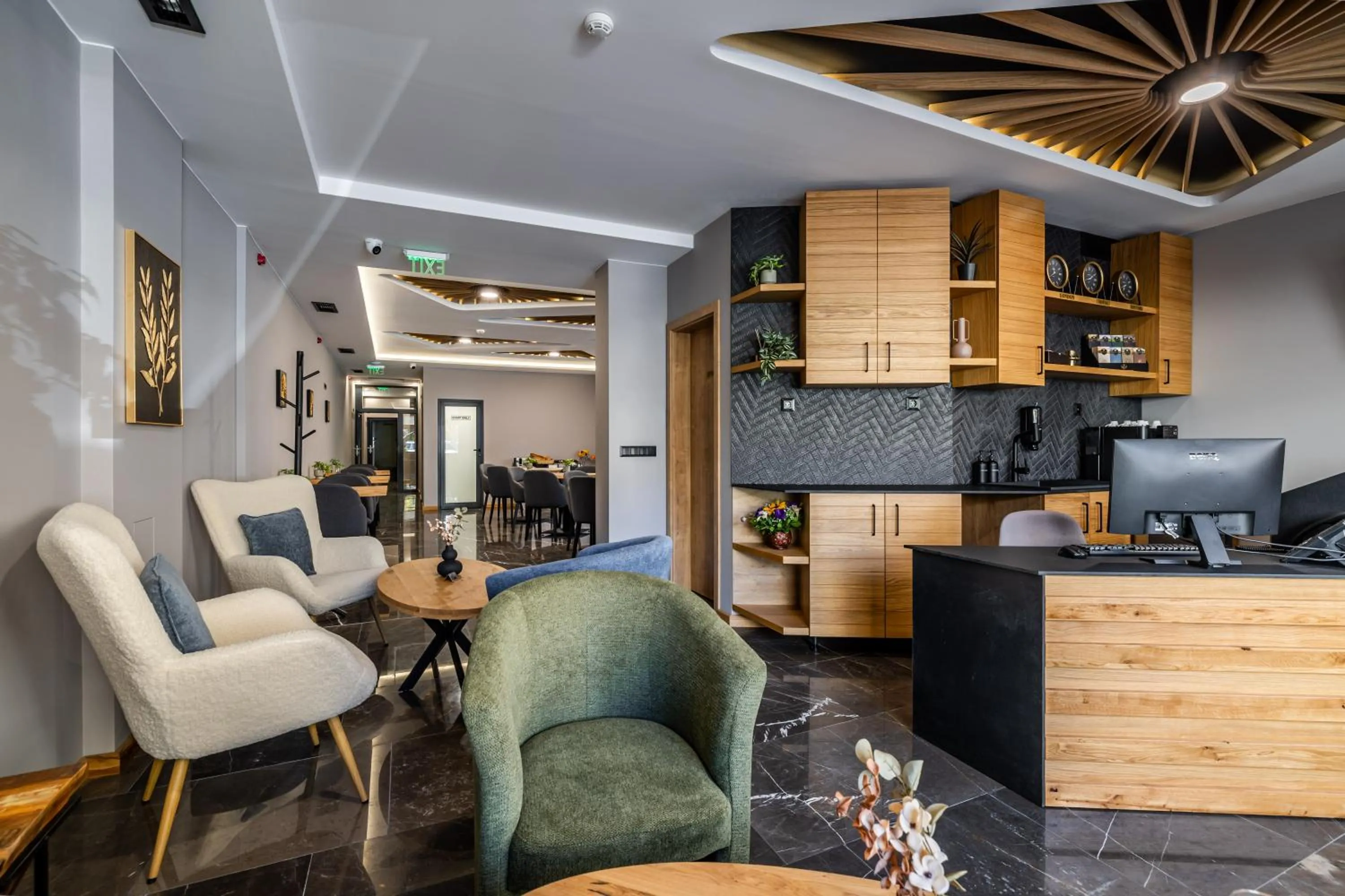 Living room in Acacia Hotel