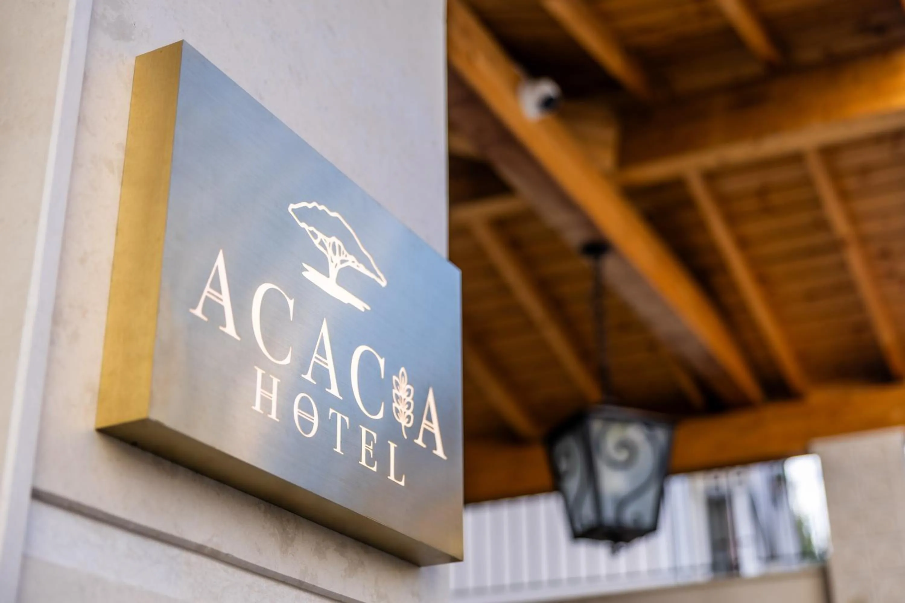 Logo/Certificate/Sign in Acacia Hotel