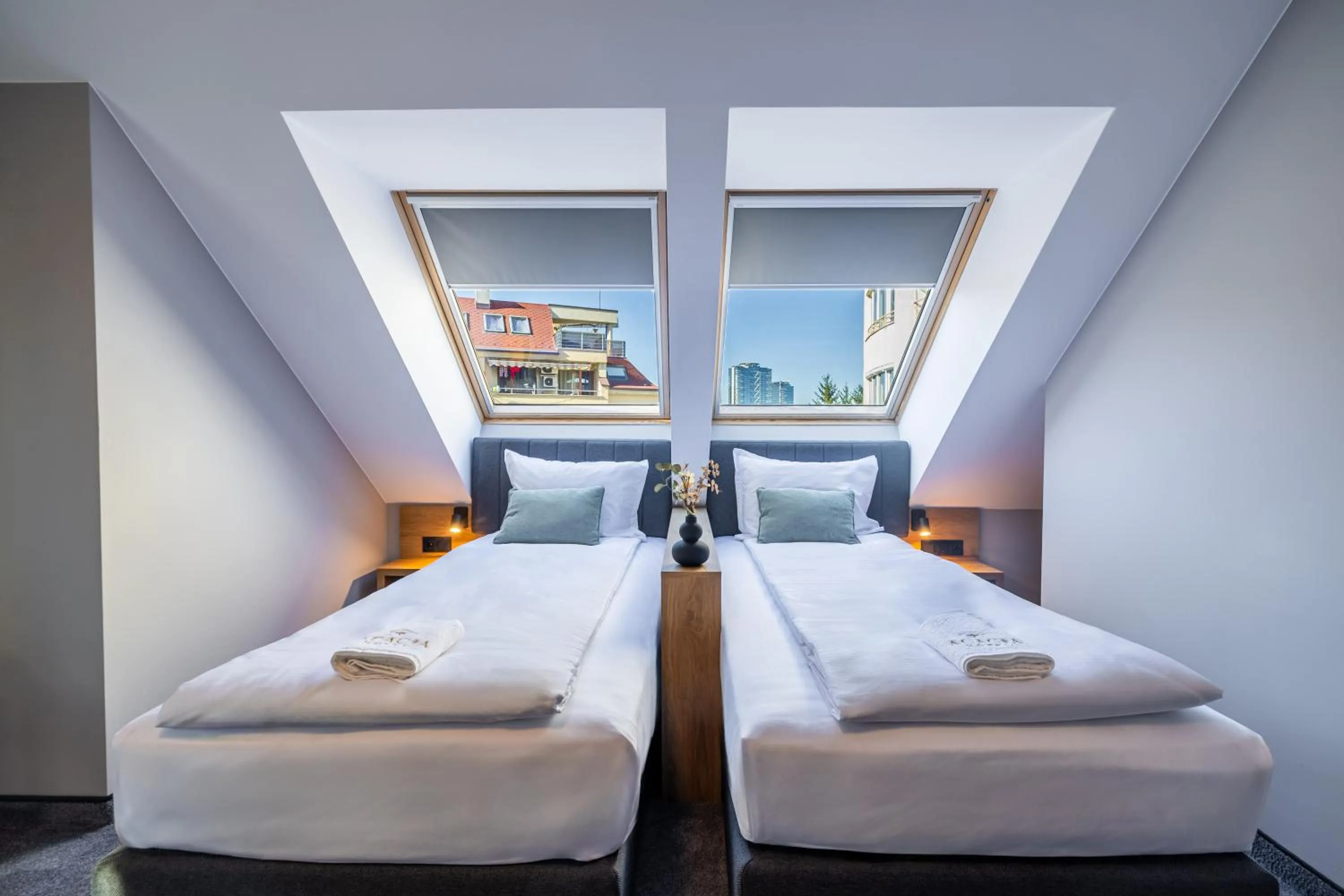 Bed in Acacia Hotel