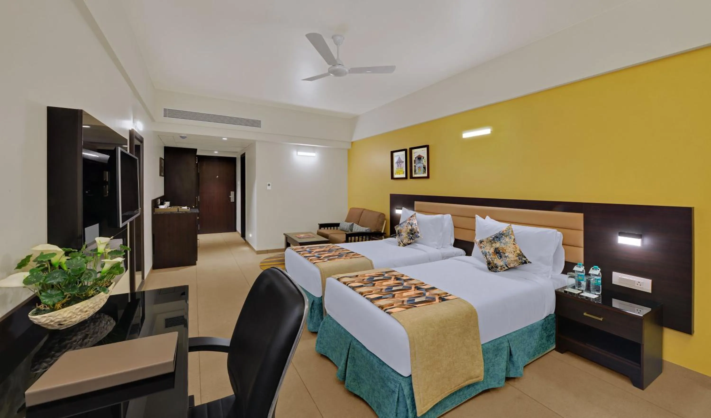Photo of the whole room, Bed in The Fern Kesarval Hotel & Spa, Verna Plateau - Goa