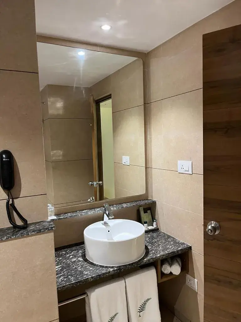 Bathroom in The Fern Kesarval Hotel & Spa, Verna Plateau - Goa Bathroom in The Fern Kesarval Hotel & Spa, Verna Plateau - Goa