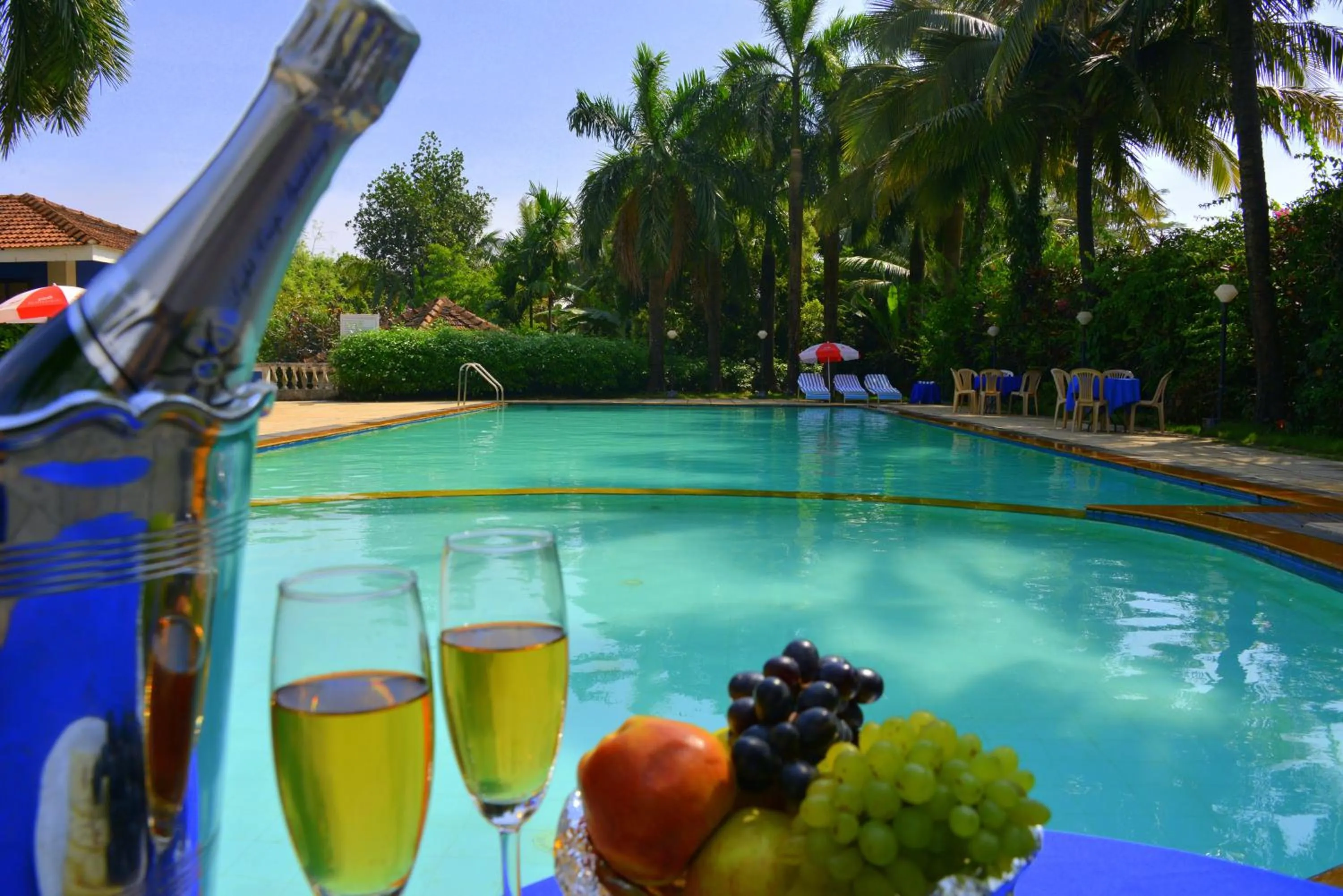 Swimming pool in The Fern Kesarval Hotel & Spa, Verna Plateau - Goa
