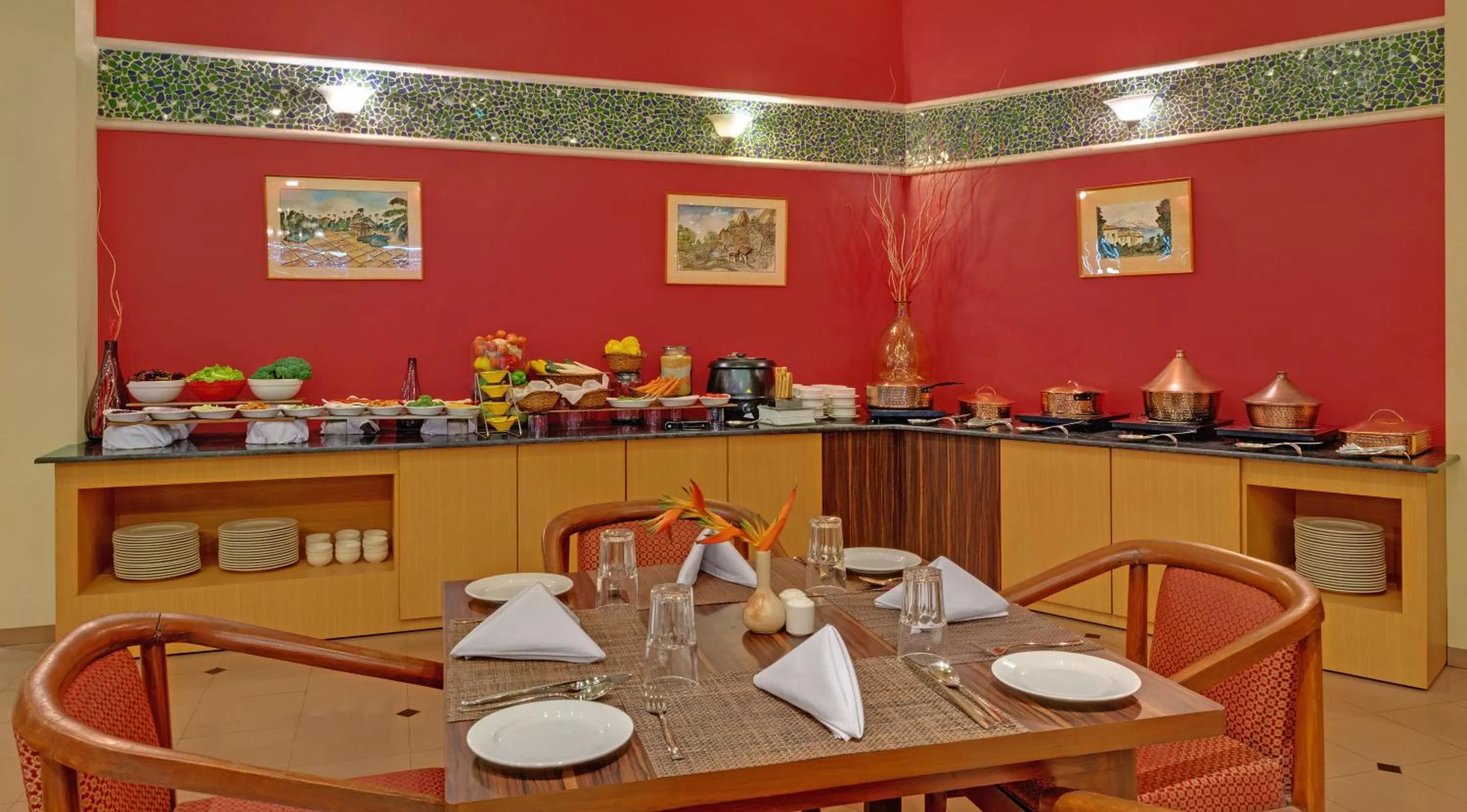 Restaurant/places to eat in The Fern Kesarval Hotel & Spa, Verna Plateau - Goa