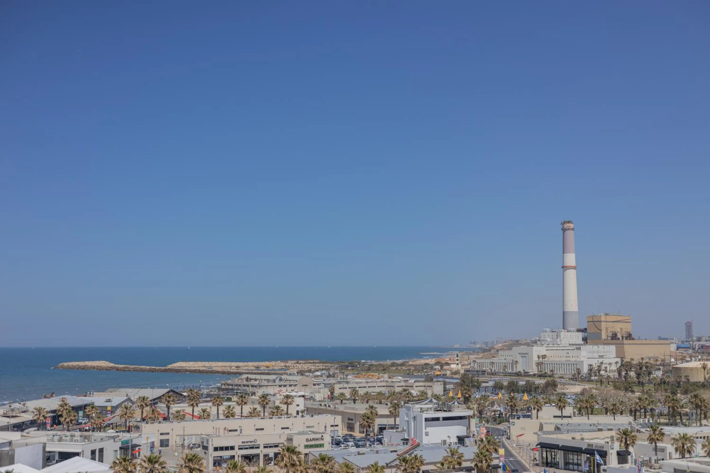 City view in PLAY Seaport Suite Hotel TLV