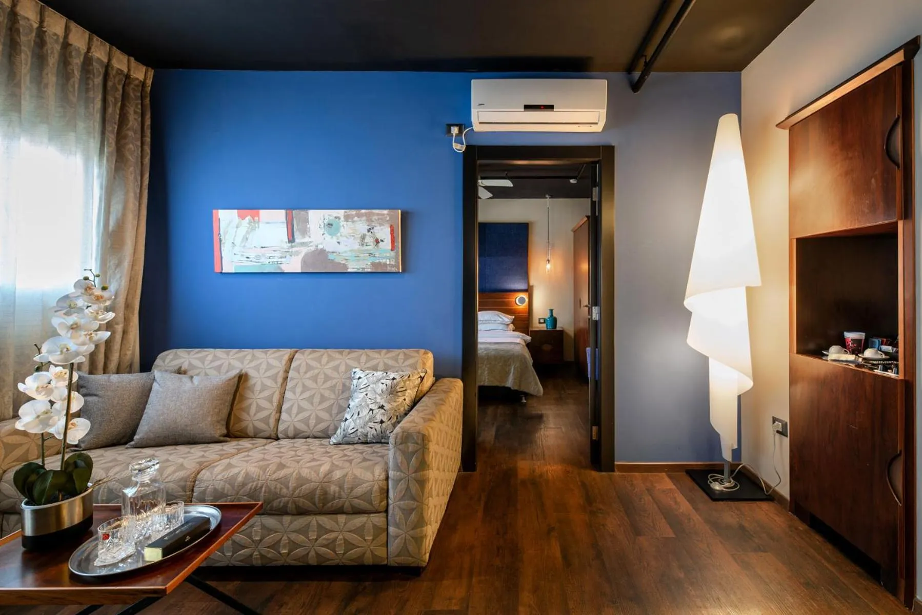 Living room in PLAY Seaport Suite Hotel TLV