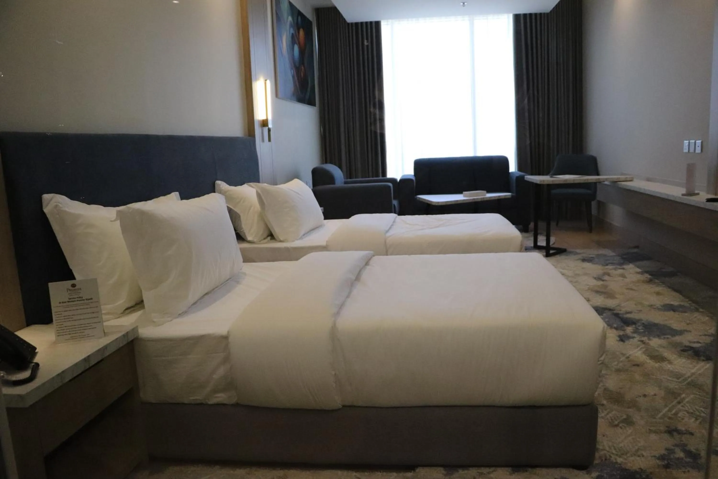 Bed in Best Western Premier Riyadh