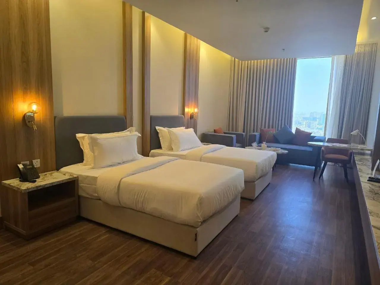 Three-Bedroom Suite with One King and Two Single Beds - Non-Smoking in Best Western Premier Riyadh Three-Bedroom Suite with One King and Two Single Beds - Non-Smoking in Best Western Premier Riyadh